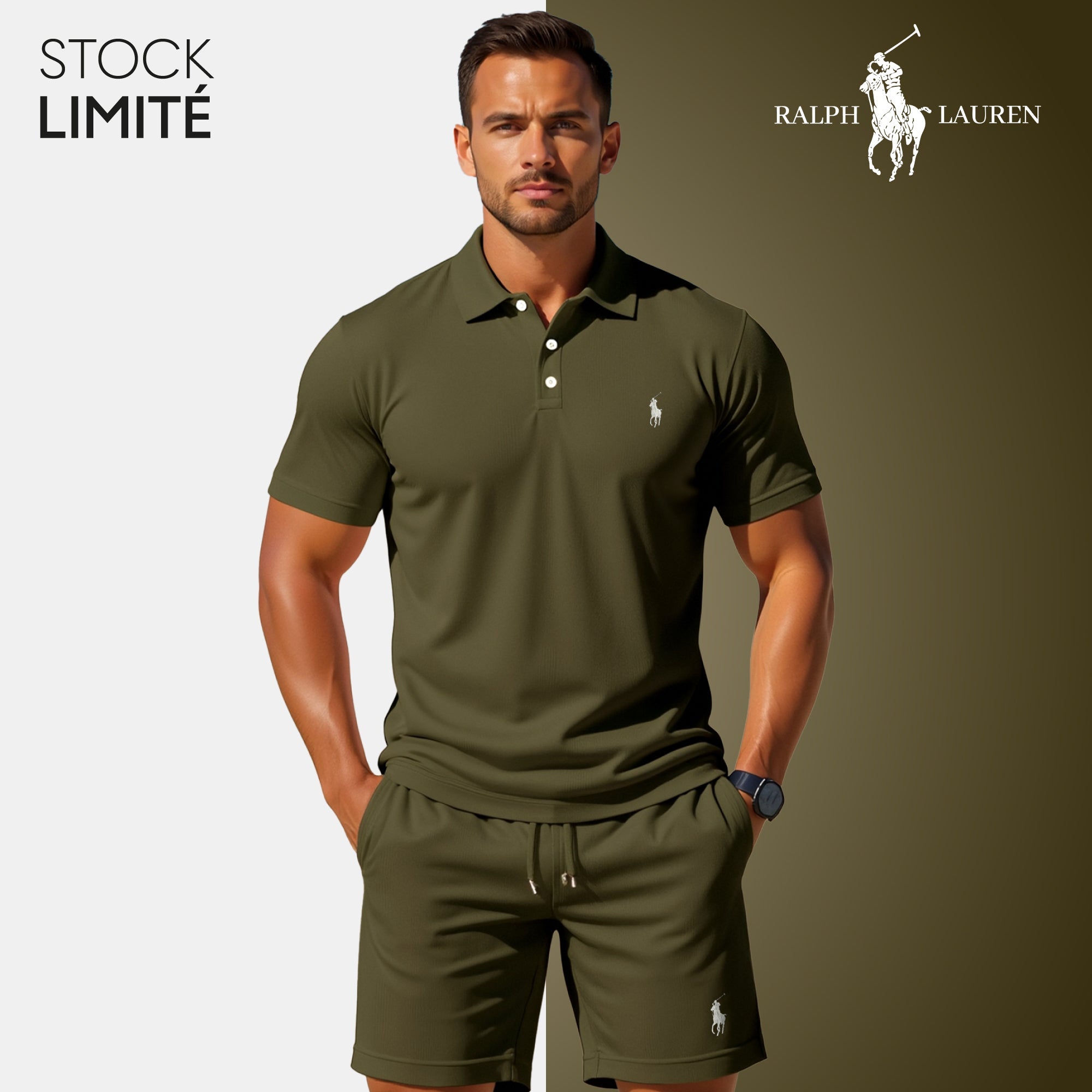 Ensemble Polo & Short Homme – R&L® | Édition LimitéeParischarme