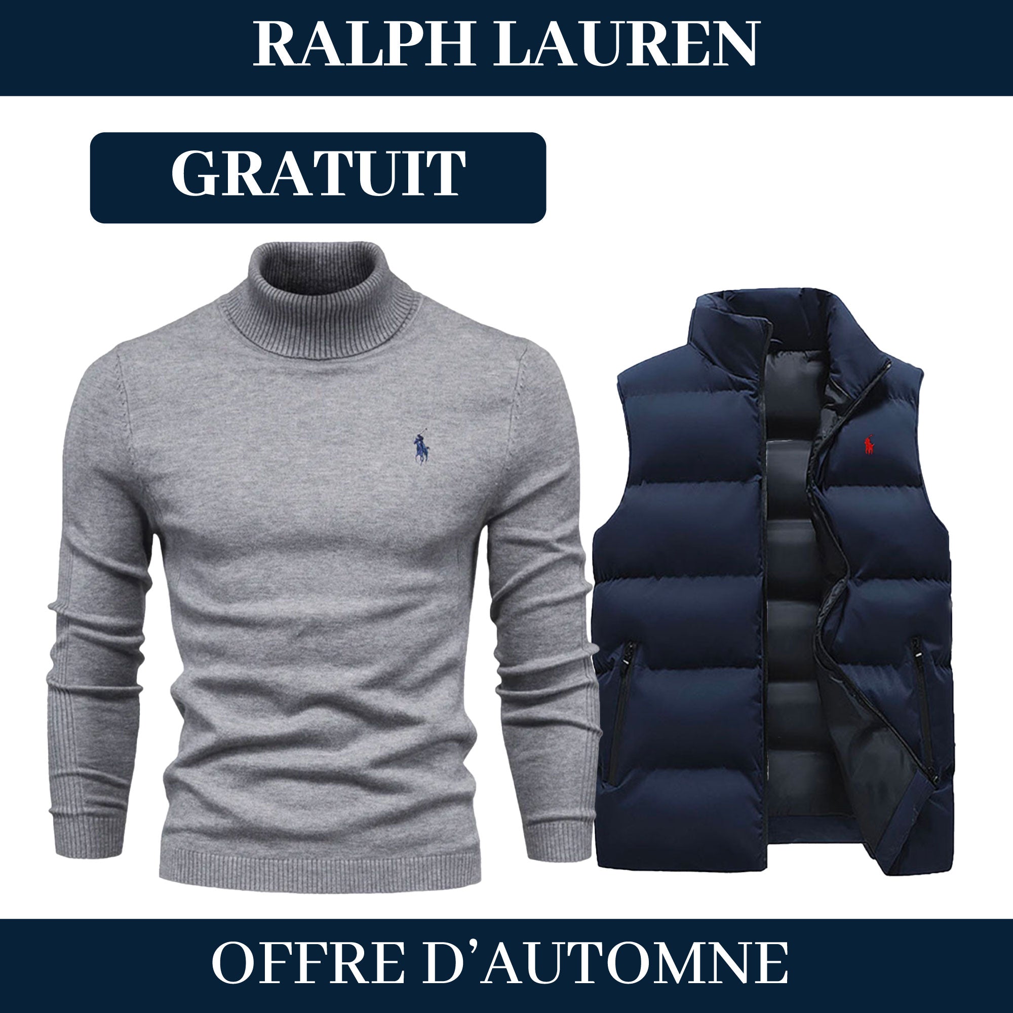 Gilet R&L + Pull Offert (DESTOCKAGE)Parischarme