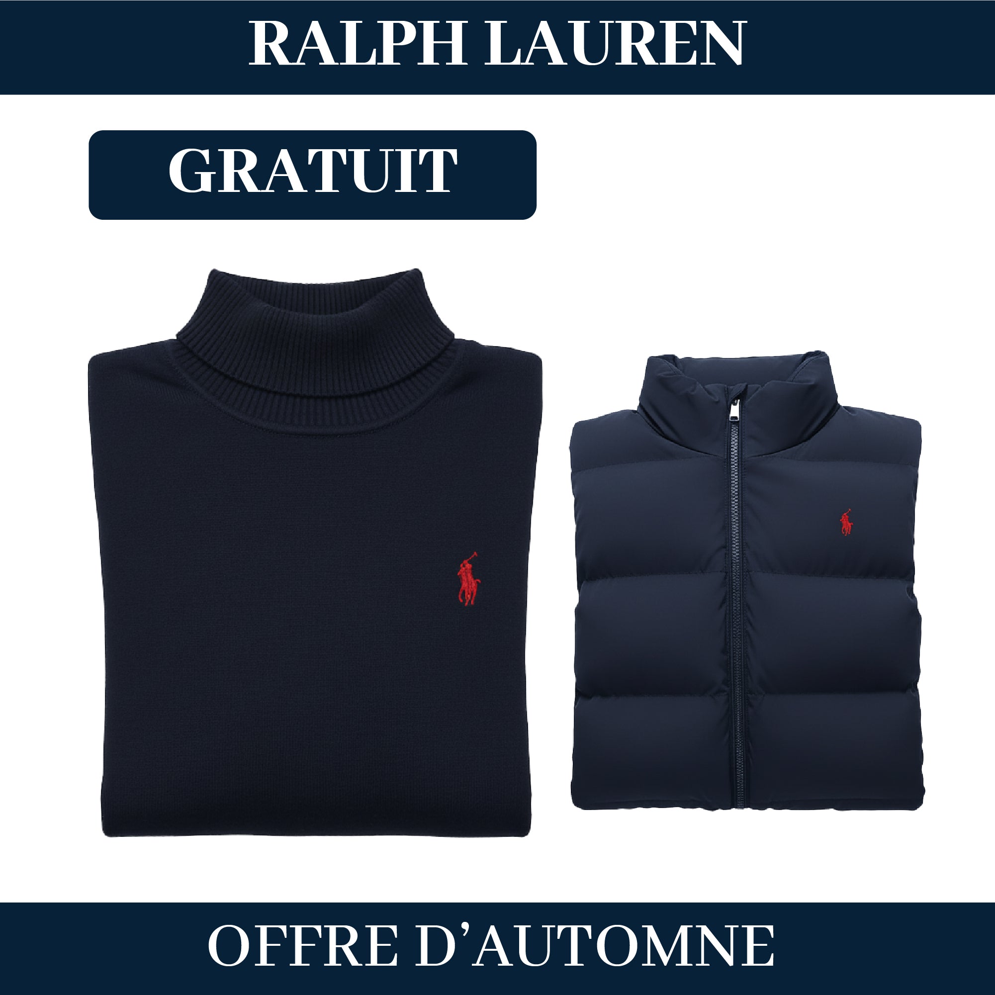 Gilet R&L + Pull Offert (DESTOCKAGE)Parischarme