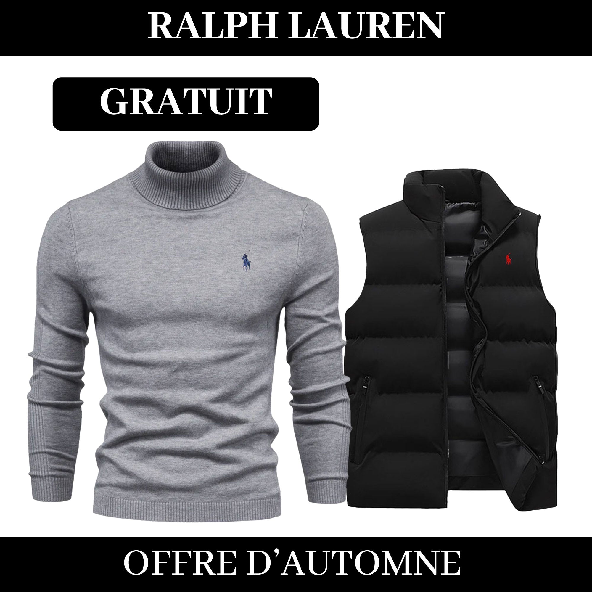 Gilet R&L + Pull Offert (DESTOCKAGE)Parischarme