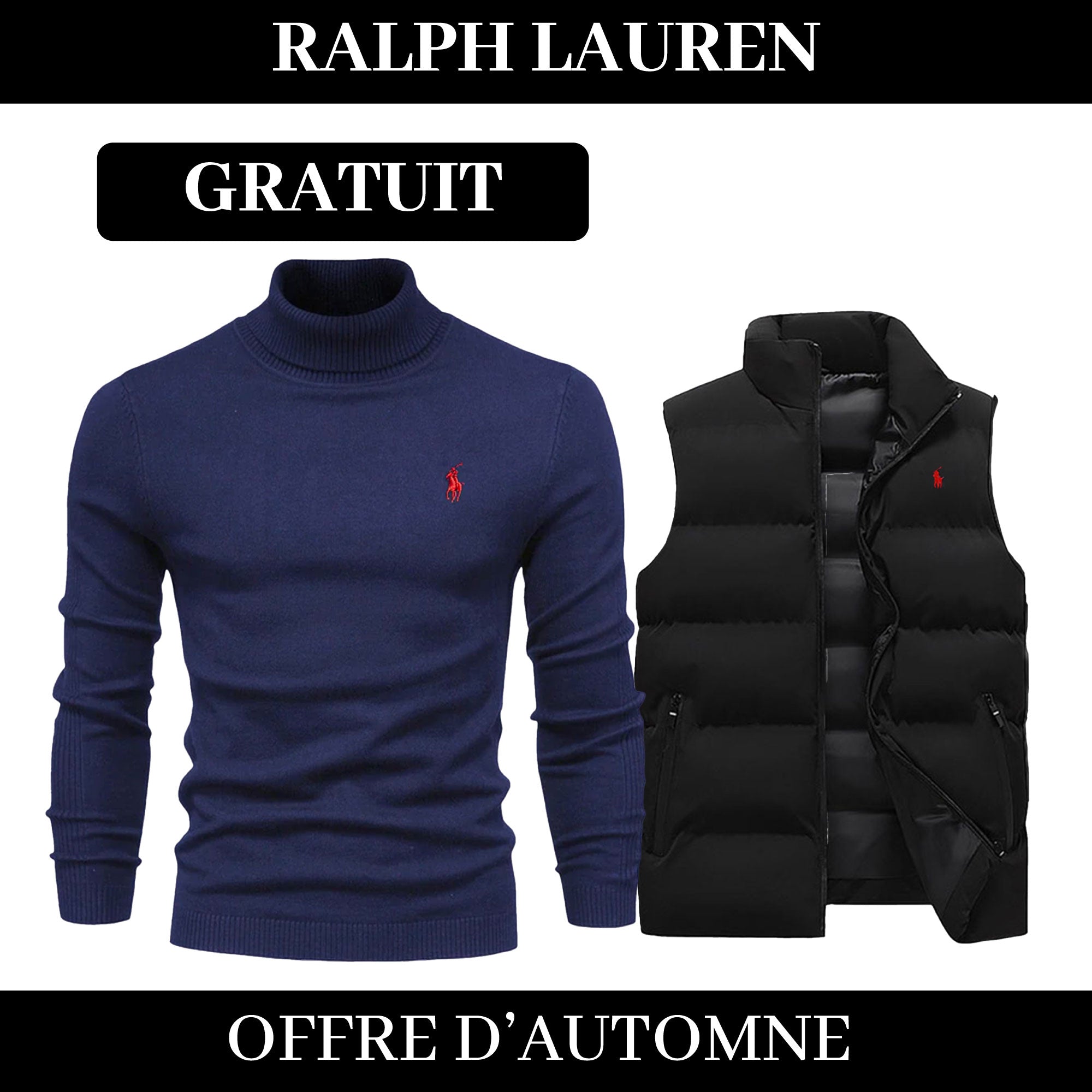 Gilet R&L + Pull Offert (DESTOCKAGE)Parischarme