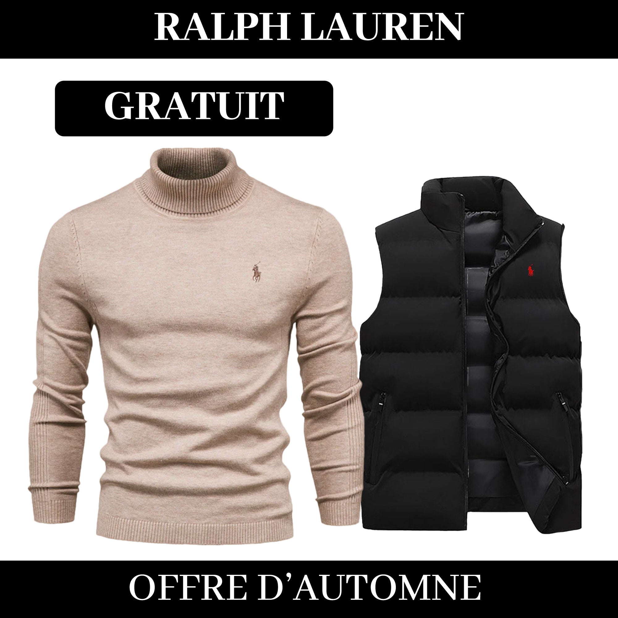 Gilet R&L + Pull Offert (DESTOCKAGE)Parischarme