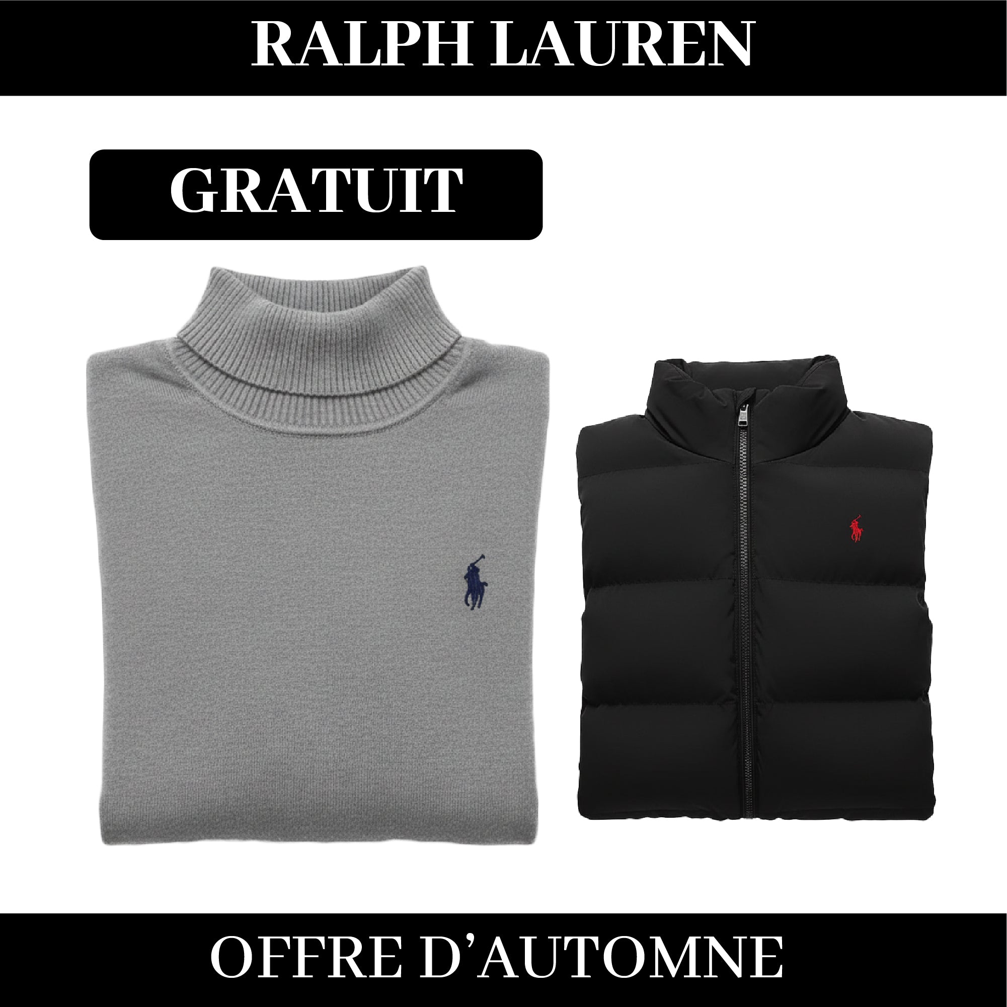 Gilet R&L + Pull Offert (DESTOCKAGE)Parischarme