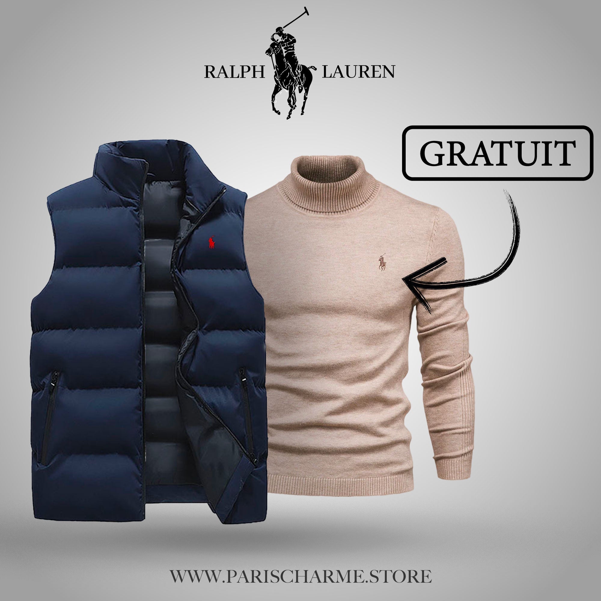 Gilet R&L + Pull Offert (DESTOCKAGE)Parischarme