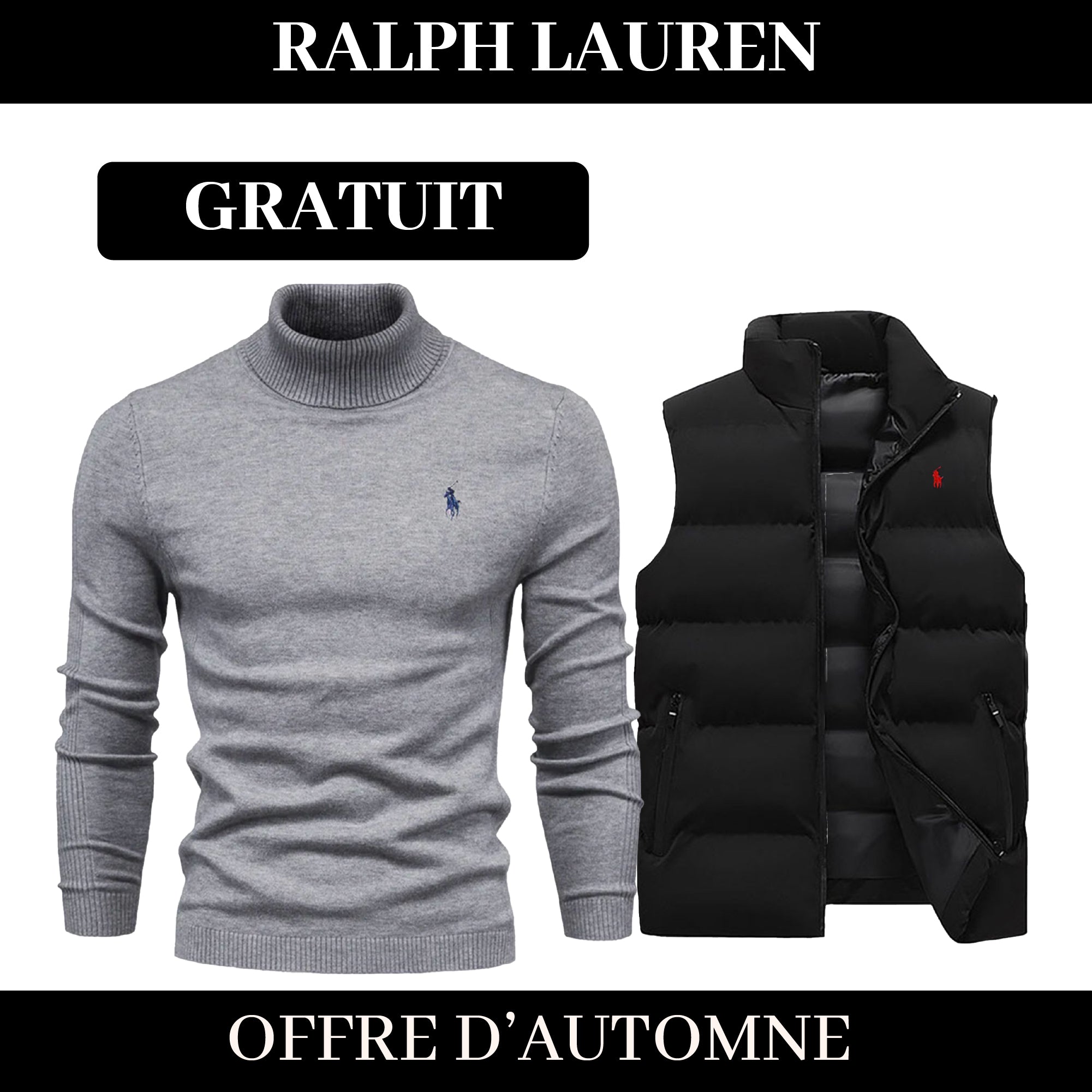 Gilet R&L + Pull Offert (DESTOCKAGE)Parischarme