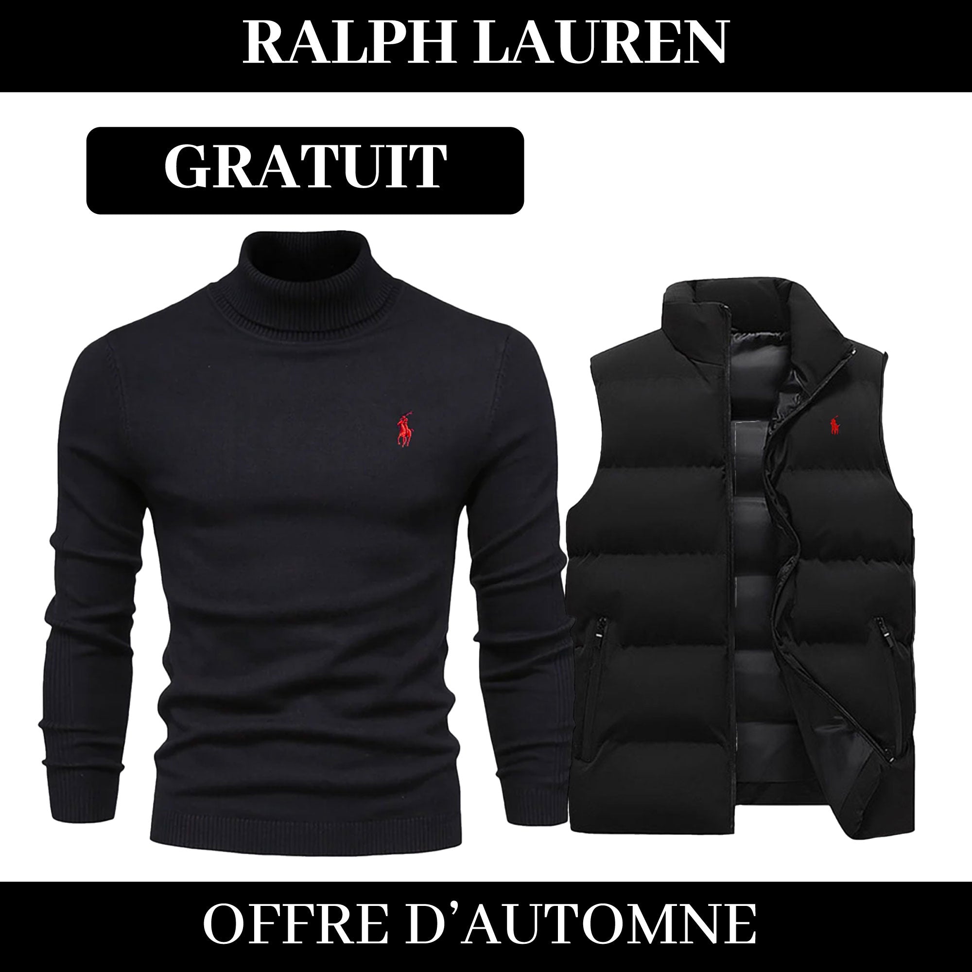 Gilet R&L + Pull Offert (DESTOCKAGE)Parischarme