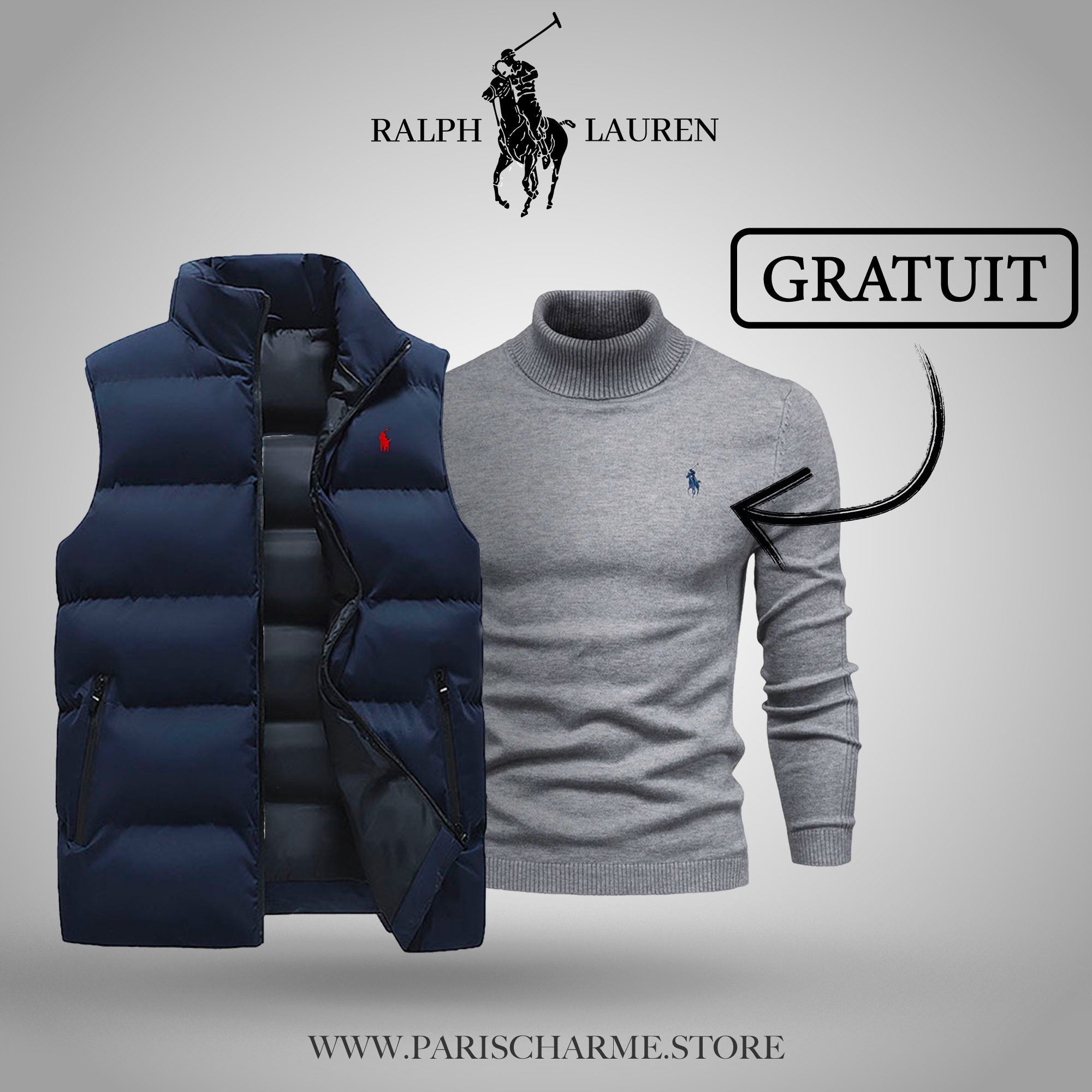Gilet R&L + Pull Offert (DESTOCKAGE)Parischarme