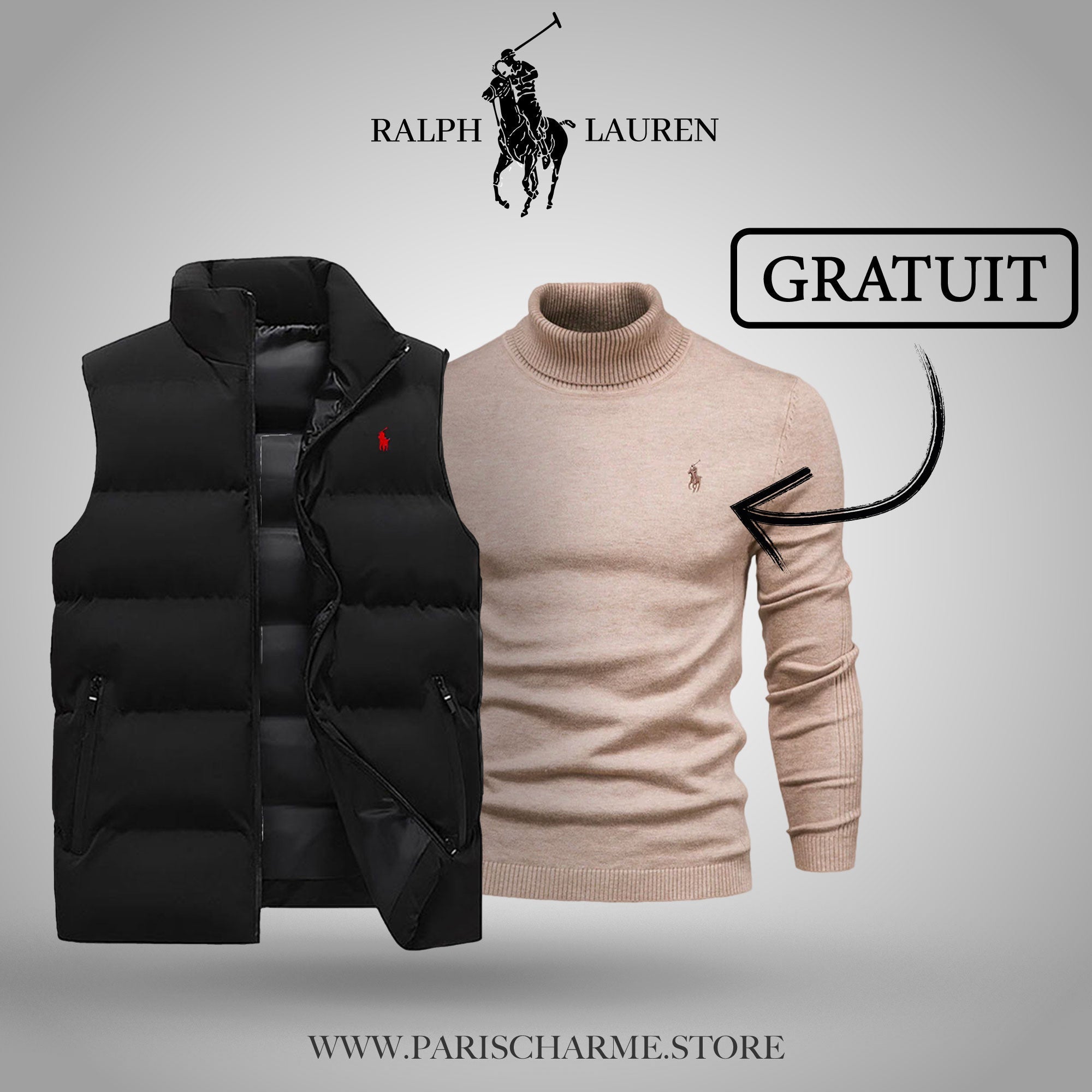 Gilet R&L + Pull Offert (DESTOCKAGE)Parischarme
