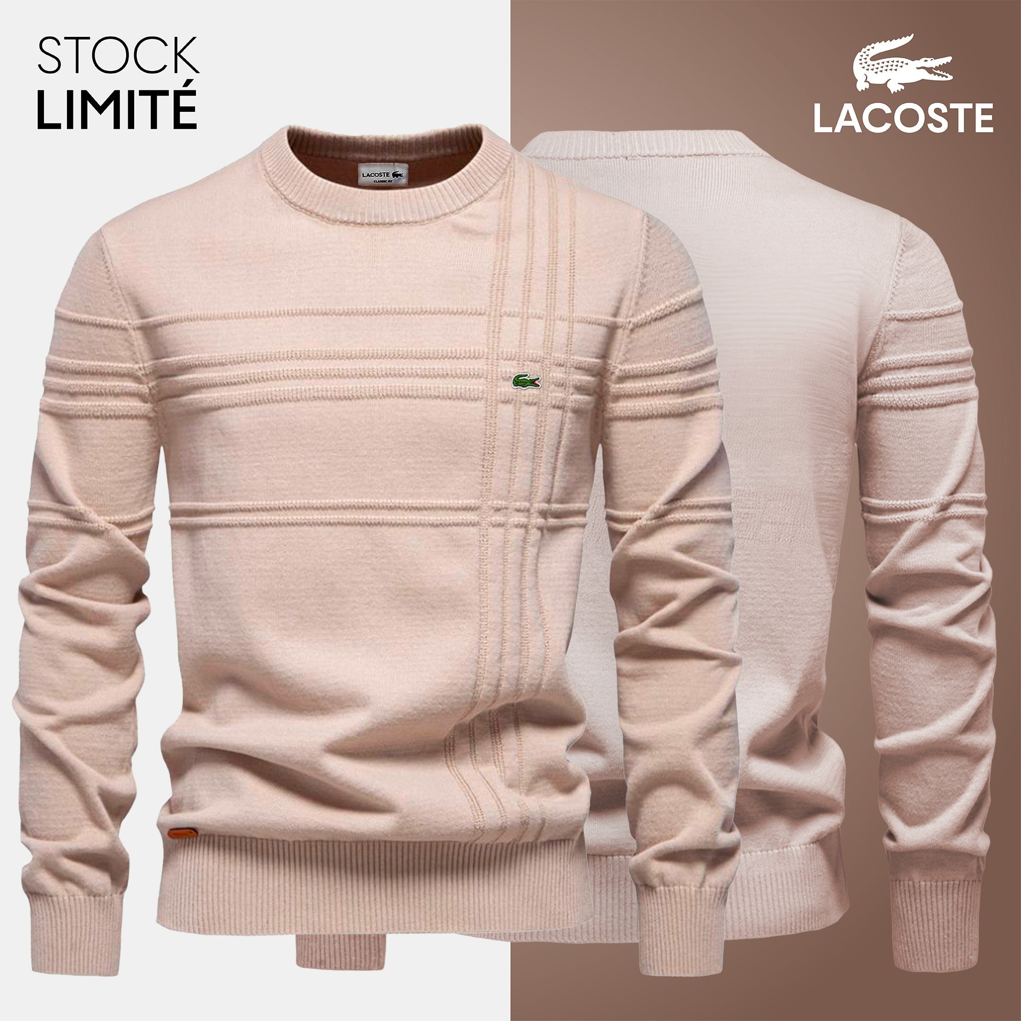 Pull Homme Texturé LC™ (DÉSTOCKAGE)Parischarme