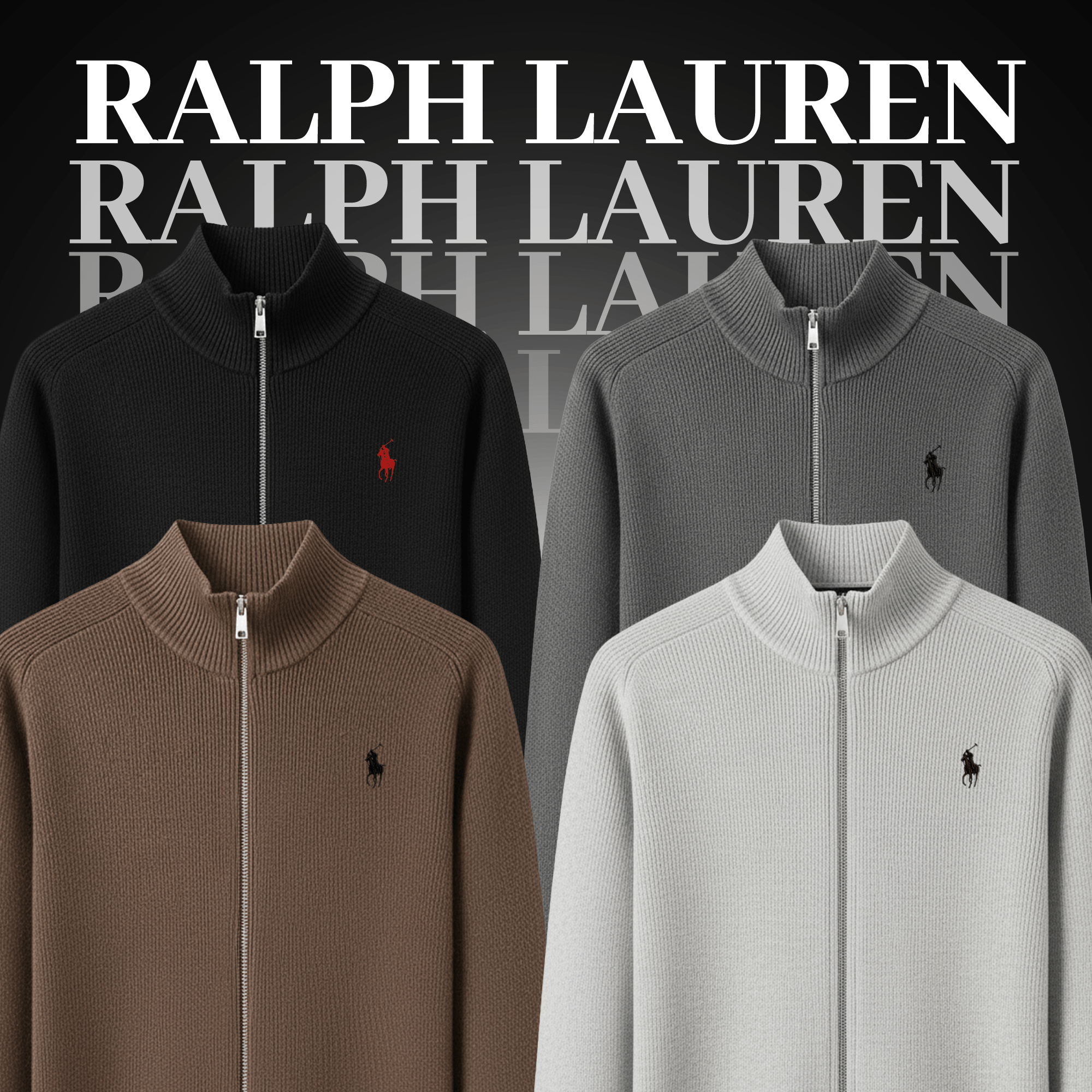 Pull Zippé RL Old Money – Édition 2025Parischarme