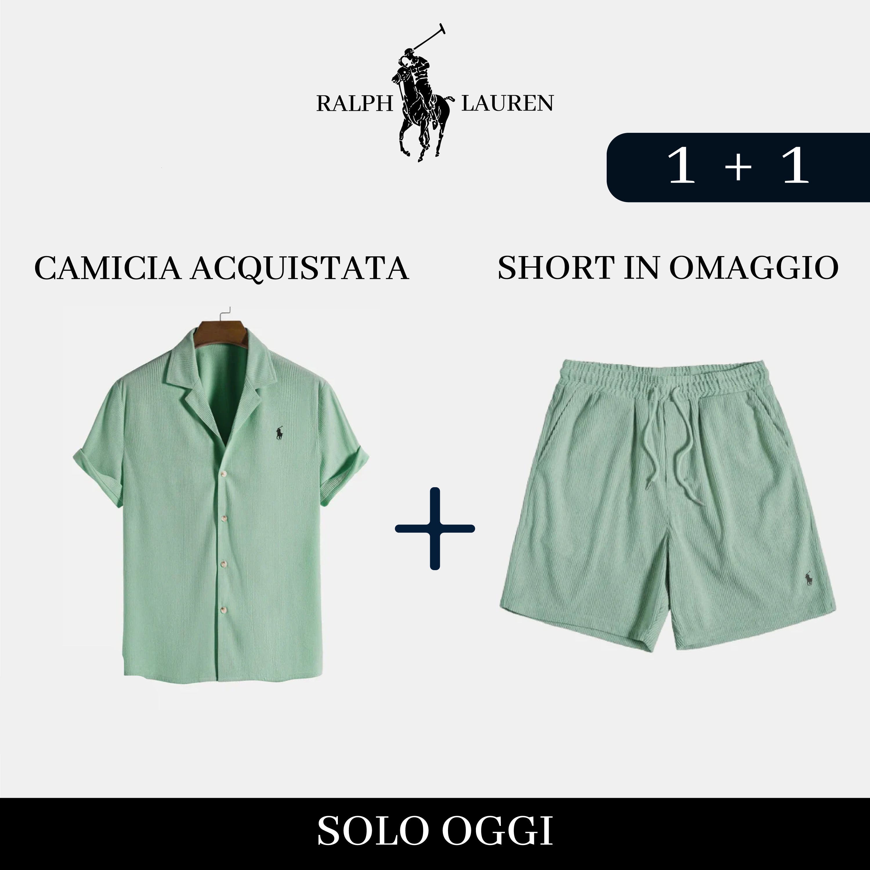 Pacchetto Esclusivo: Camicia Elegante + Corto in Omaggio