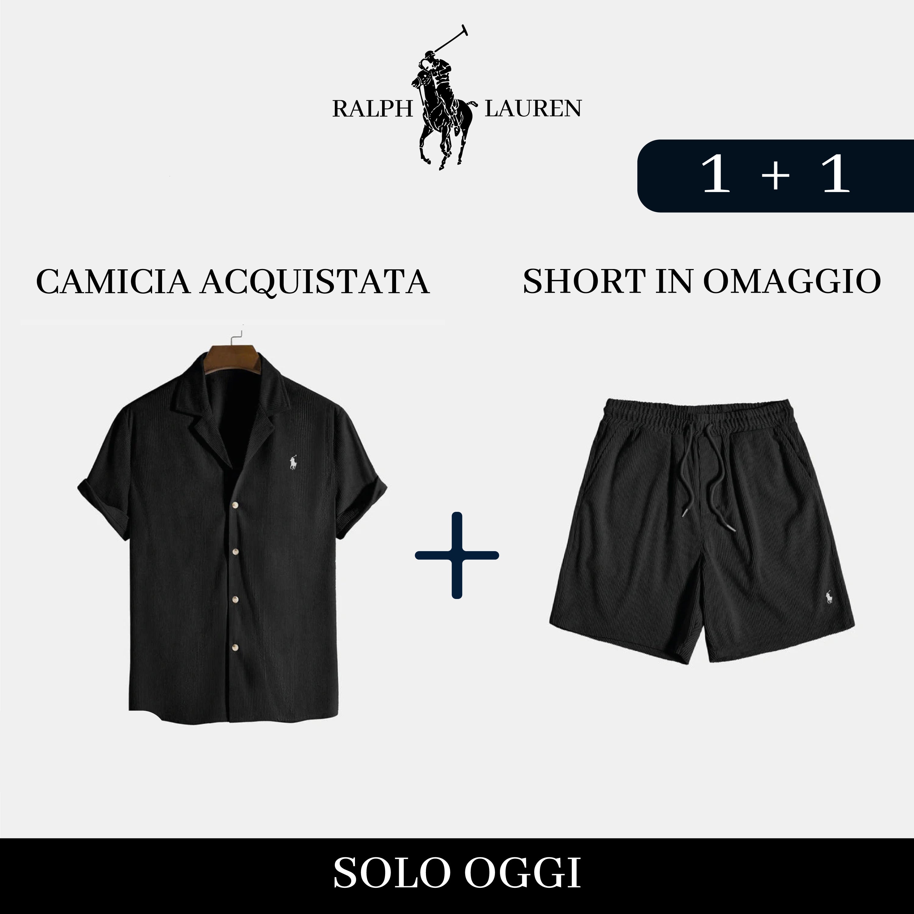 Pacchetto Esclusivo: Camicia Elegante + Corto in Omaggio