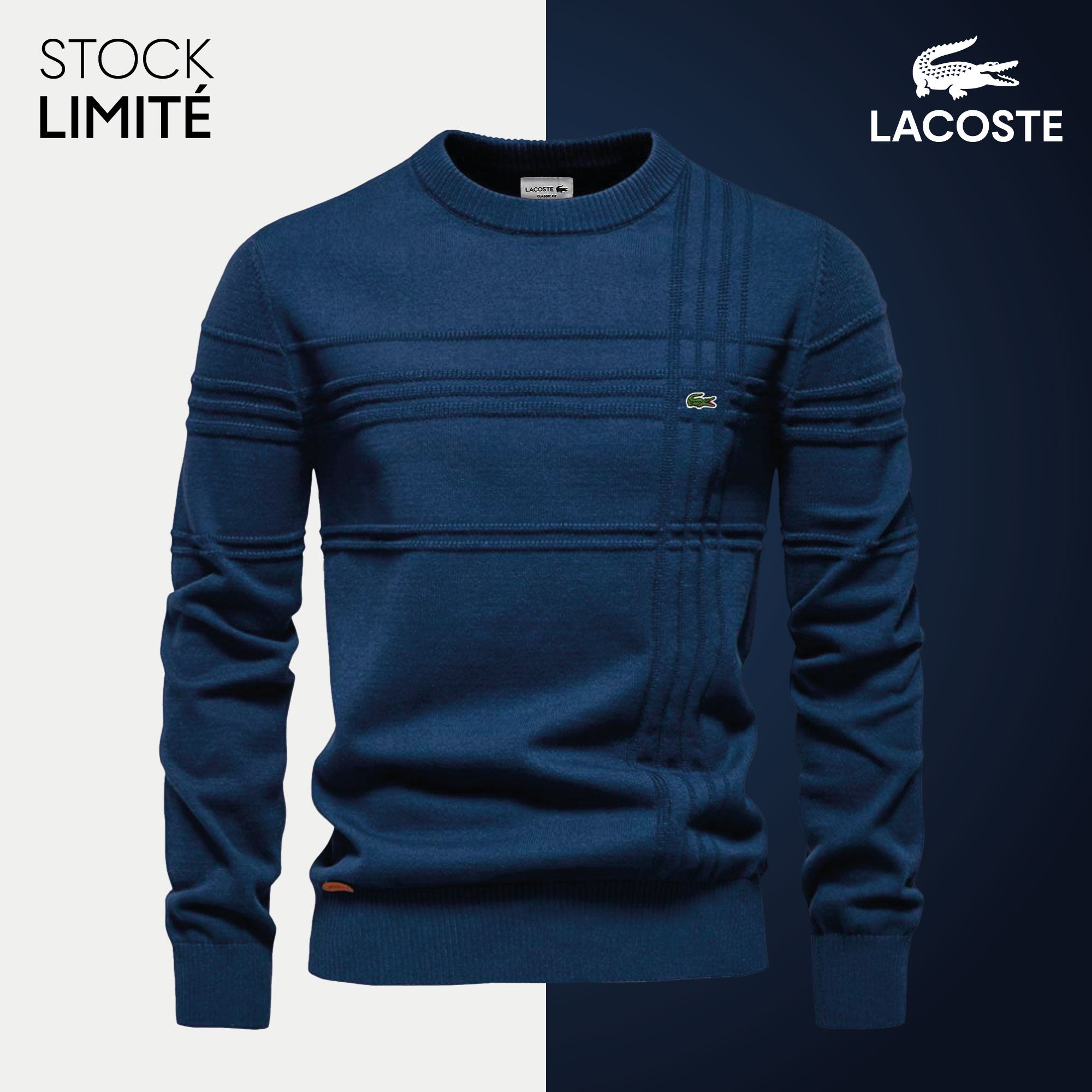 Pull Homme Texturé LC™ (DÉSTOCKAGE)