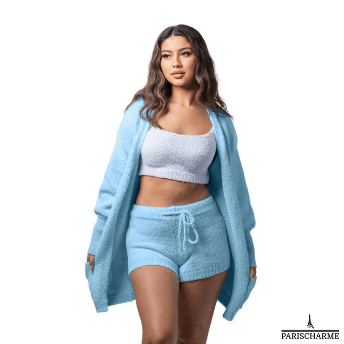 CómodaPijama | ParisCharme™(3 Piezas)Parischarme