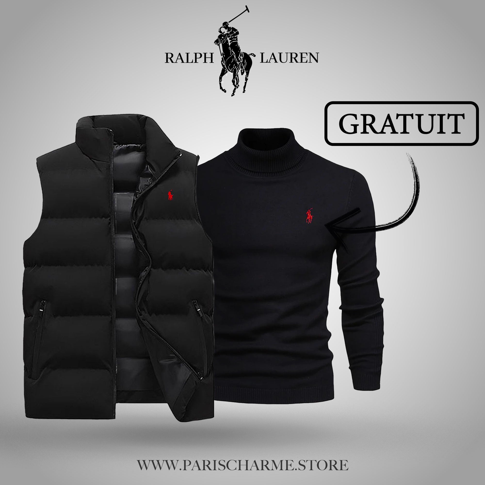 Gilet R&L + Pull Offert (DESTOCKAGE)Parischarme