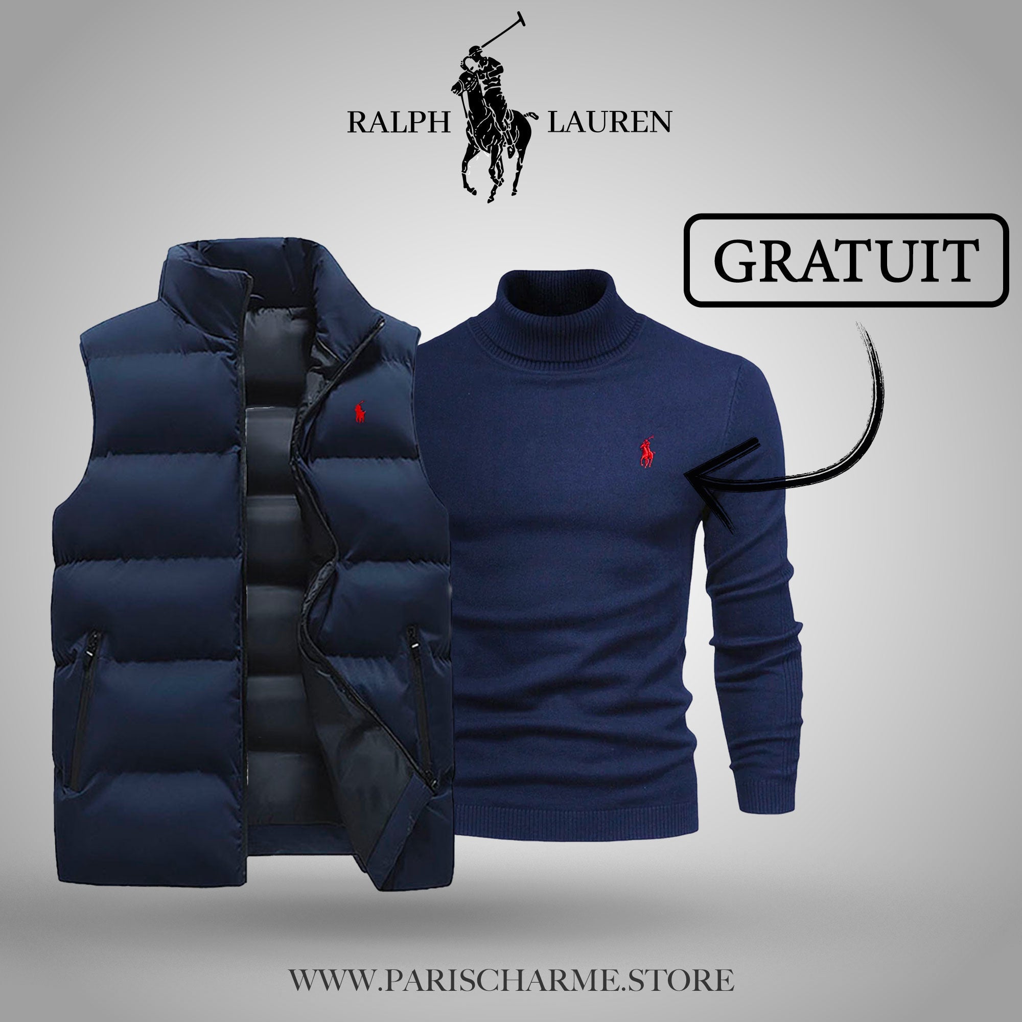 Gilet R&L + Pull Offert (DESTOCKAGE)Parischarme