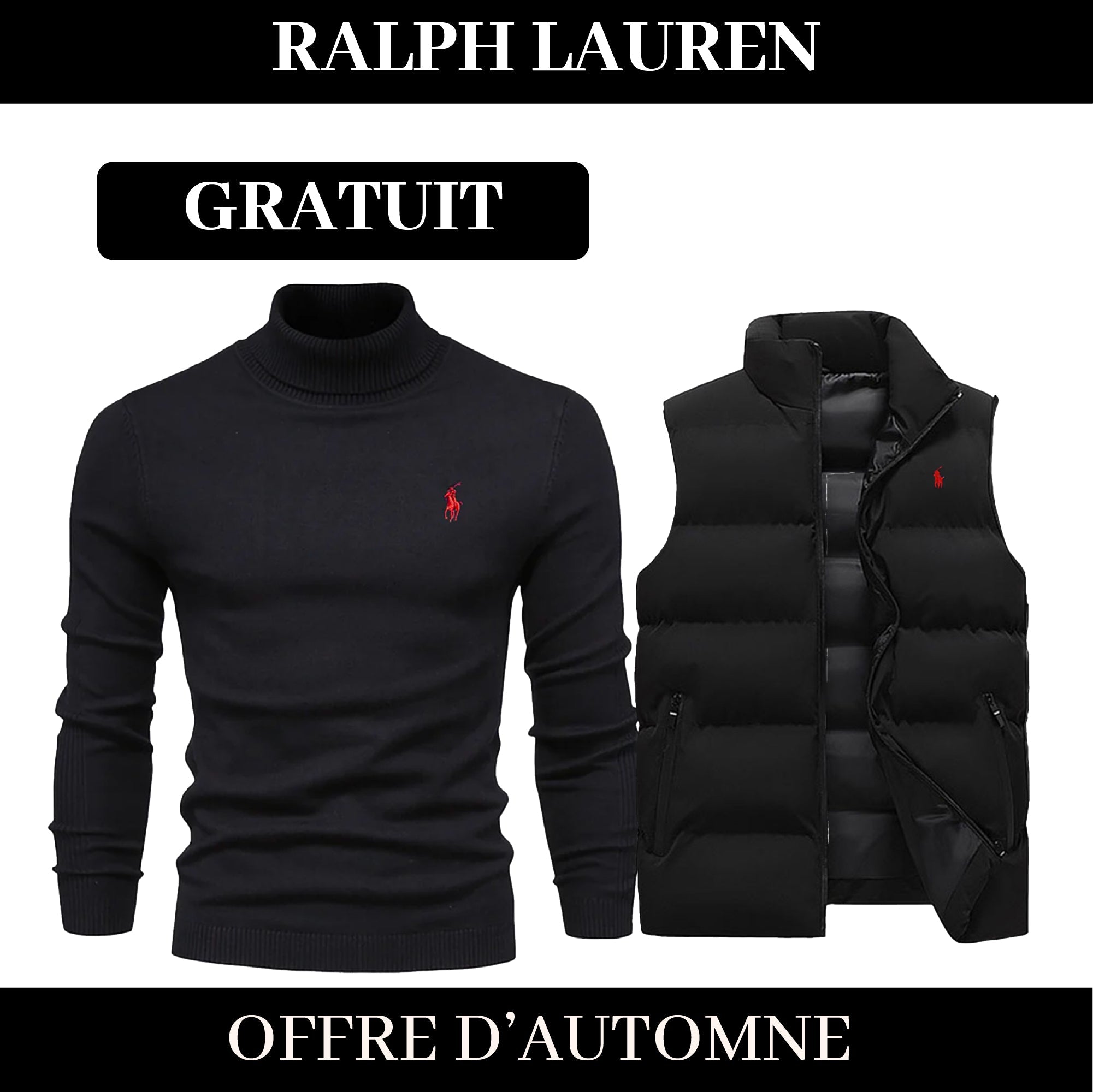 Gilet R&L + Pull Offert (DESTOCKAGE)Parischarme