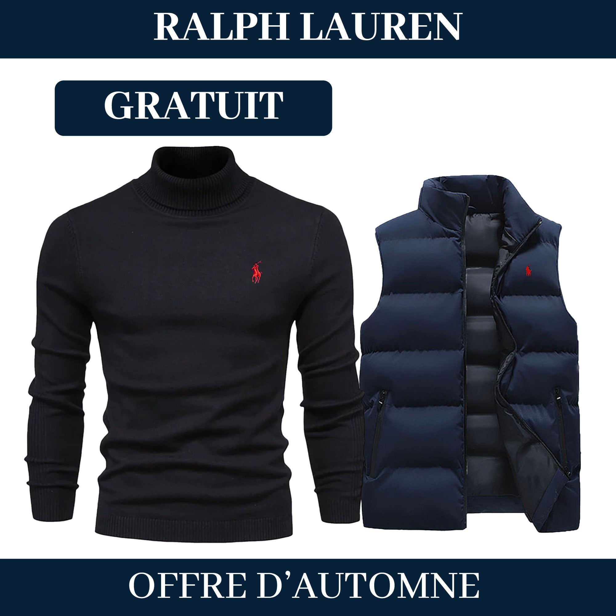 Gilet R&L + Pull Offert (DESTOCKAGE)Parischarme