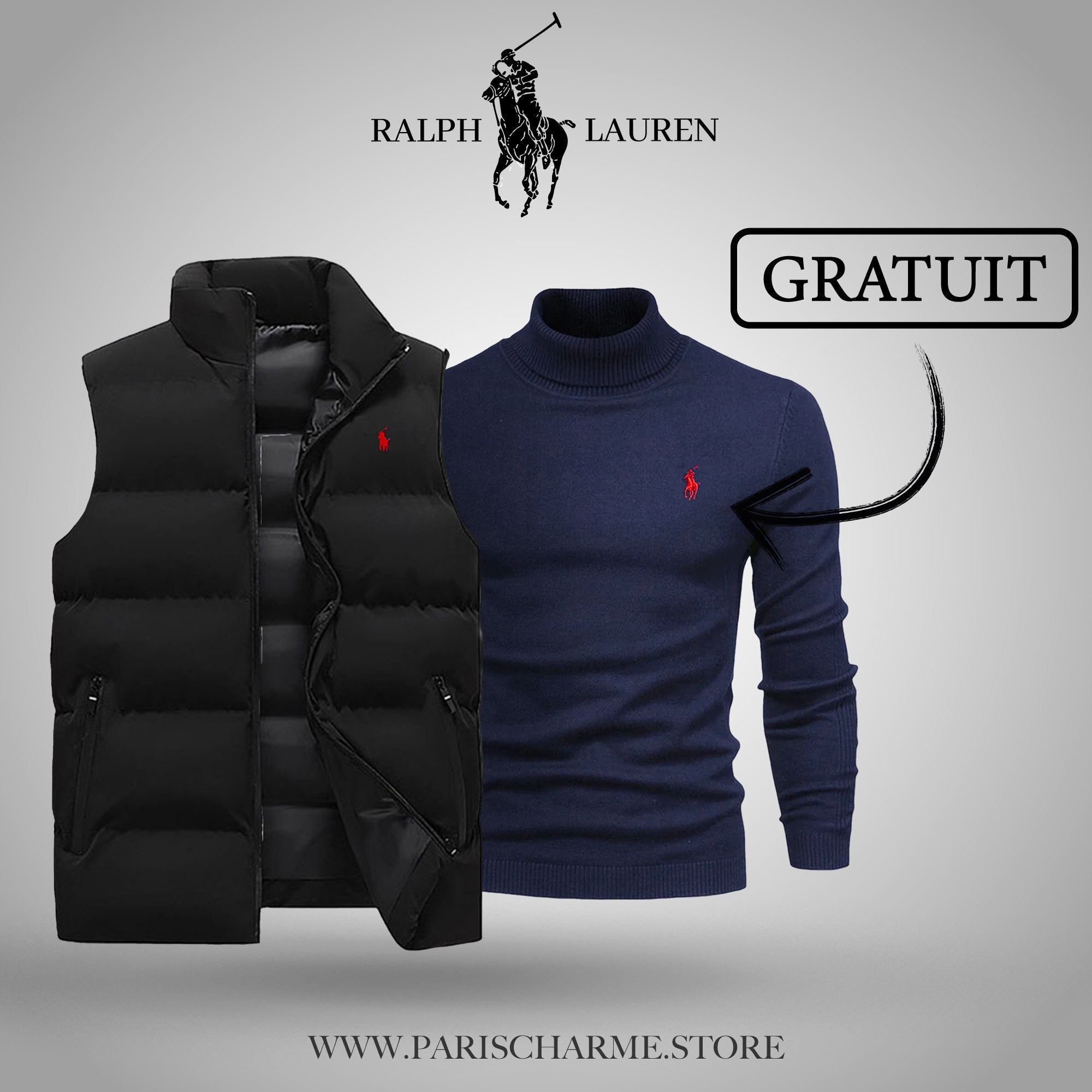 Gilet R&L + Pull Offert (DESTOCKAGE)Parischarme