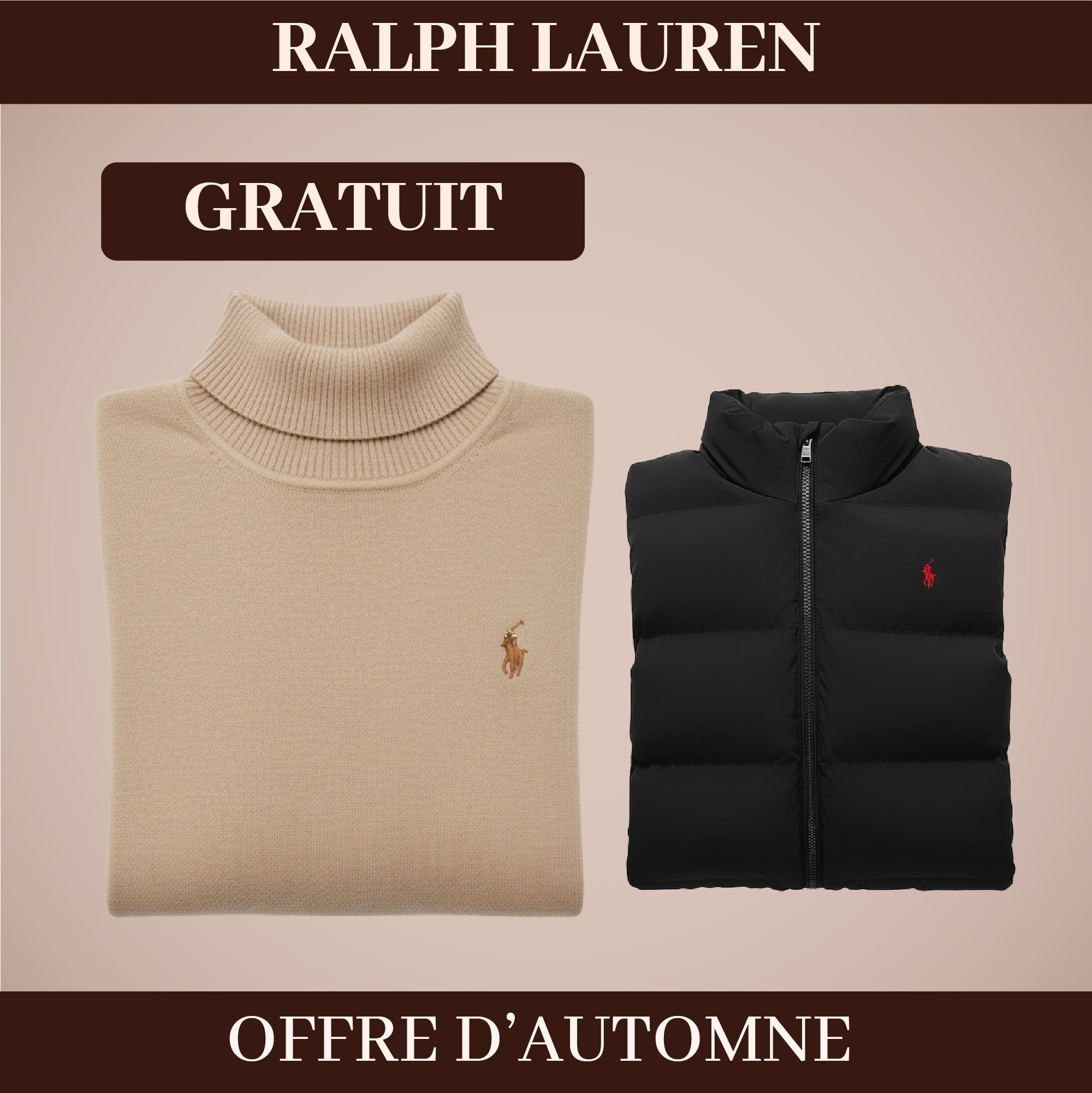 Gilet R&L + Pull Offert (DESTOCKAGE)Parischarme