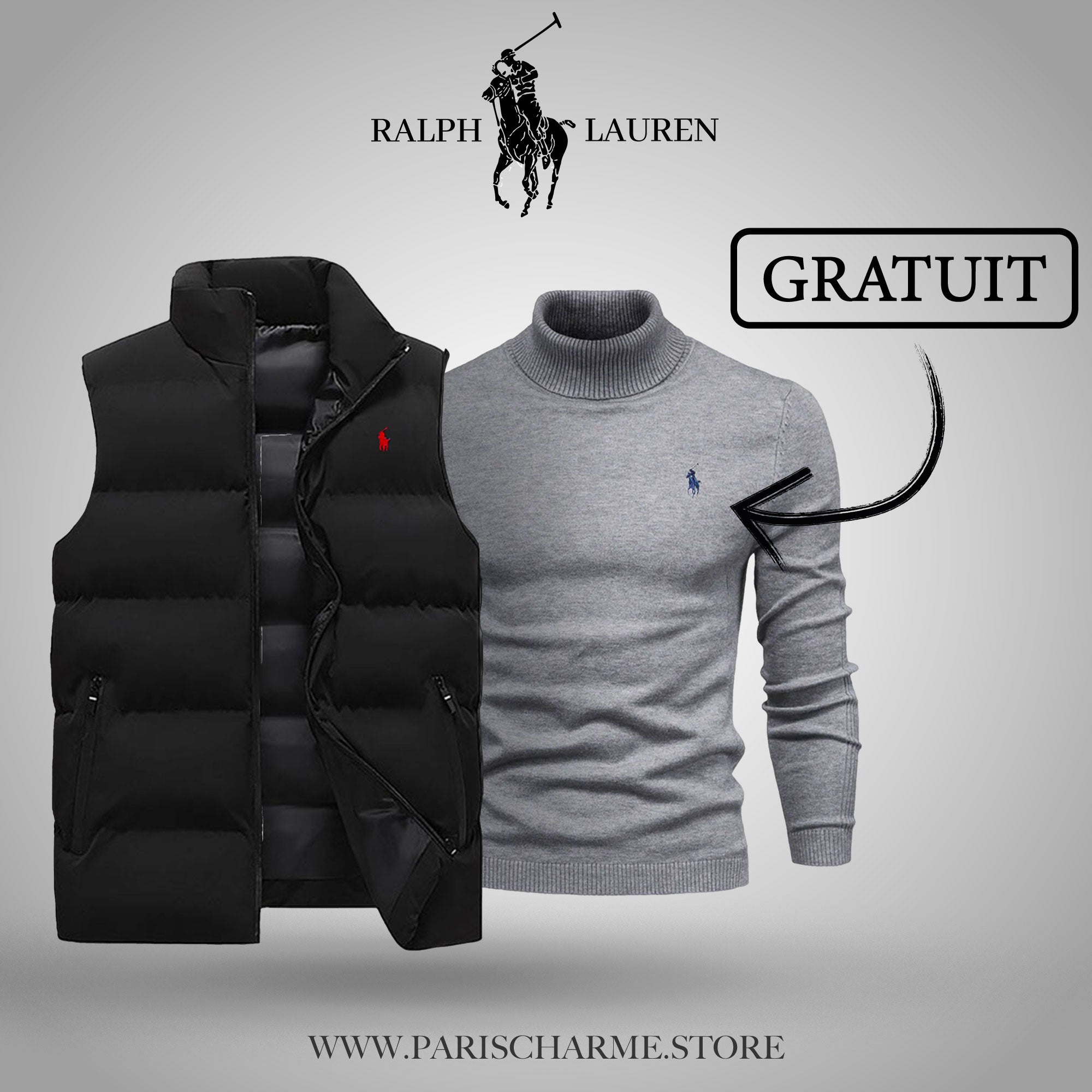 Gilet R&L + Pull Offert (DESTOCKAGE)Parischarme