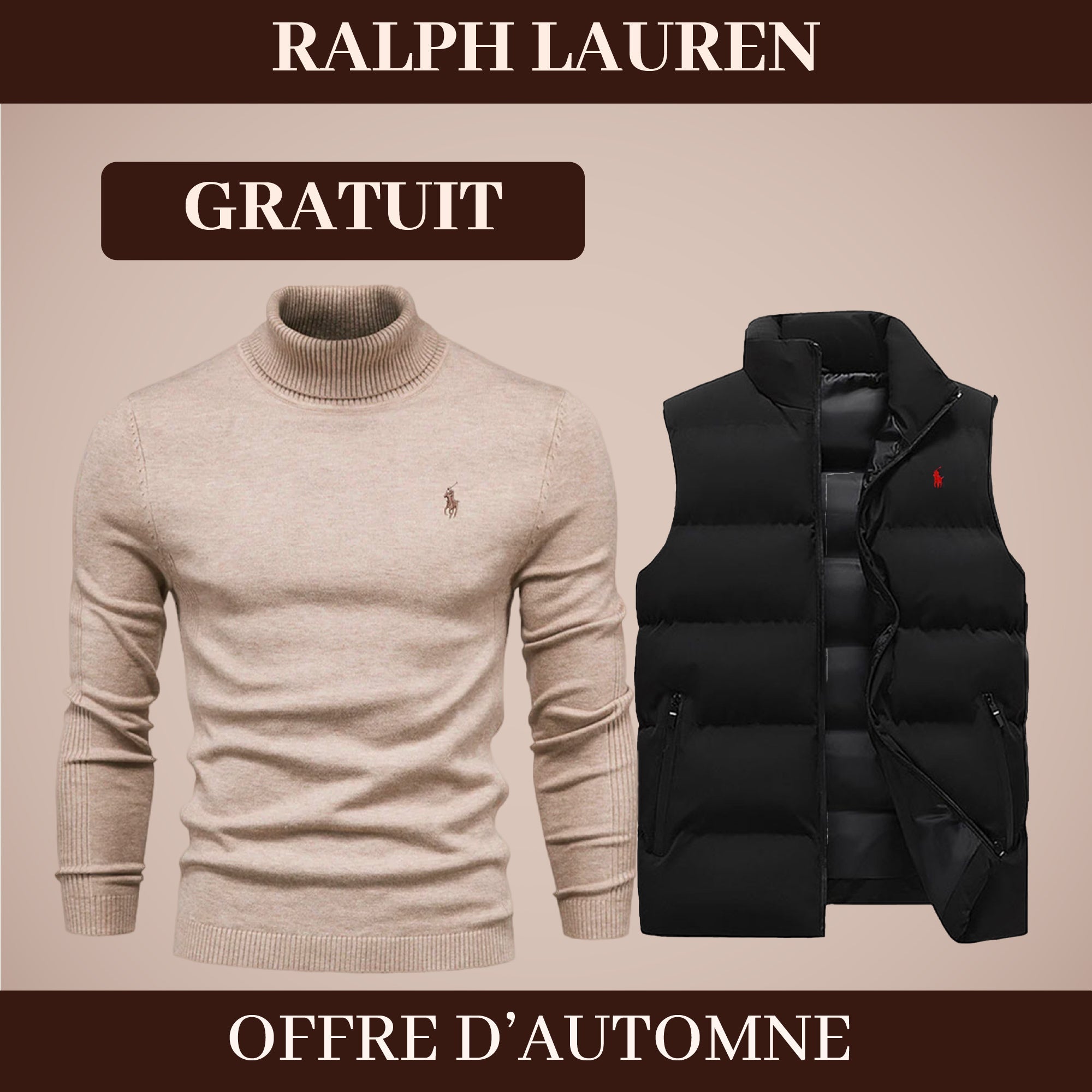 Gilet R&L + Pull Offert (DESTOCKAGE)Parischarme