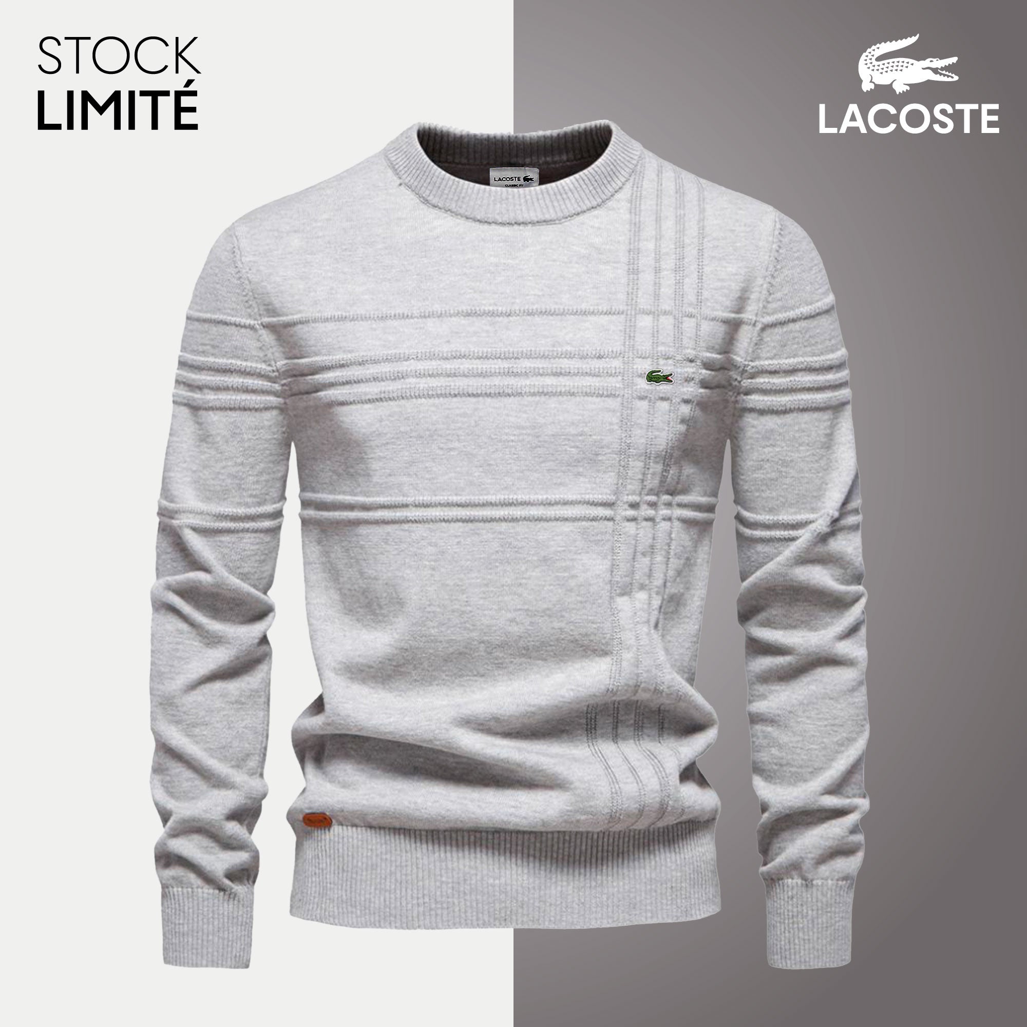 Pull Homme Texturé LC™ (DÉSTOCKAGE)