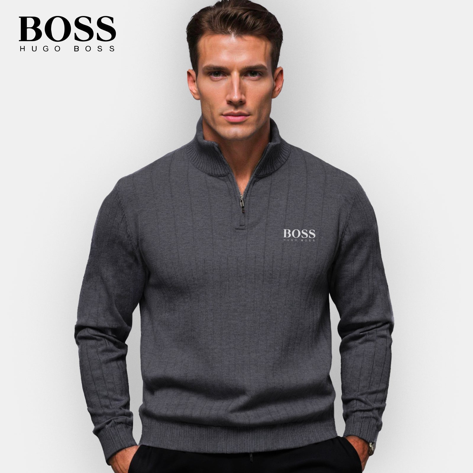 Maglione con zip (LIQUIDAZIONE)Parischarme
