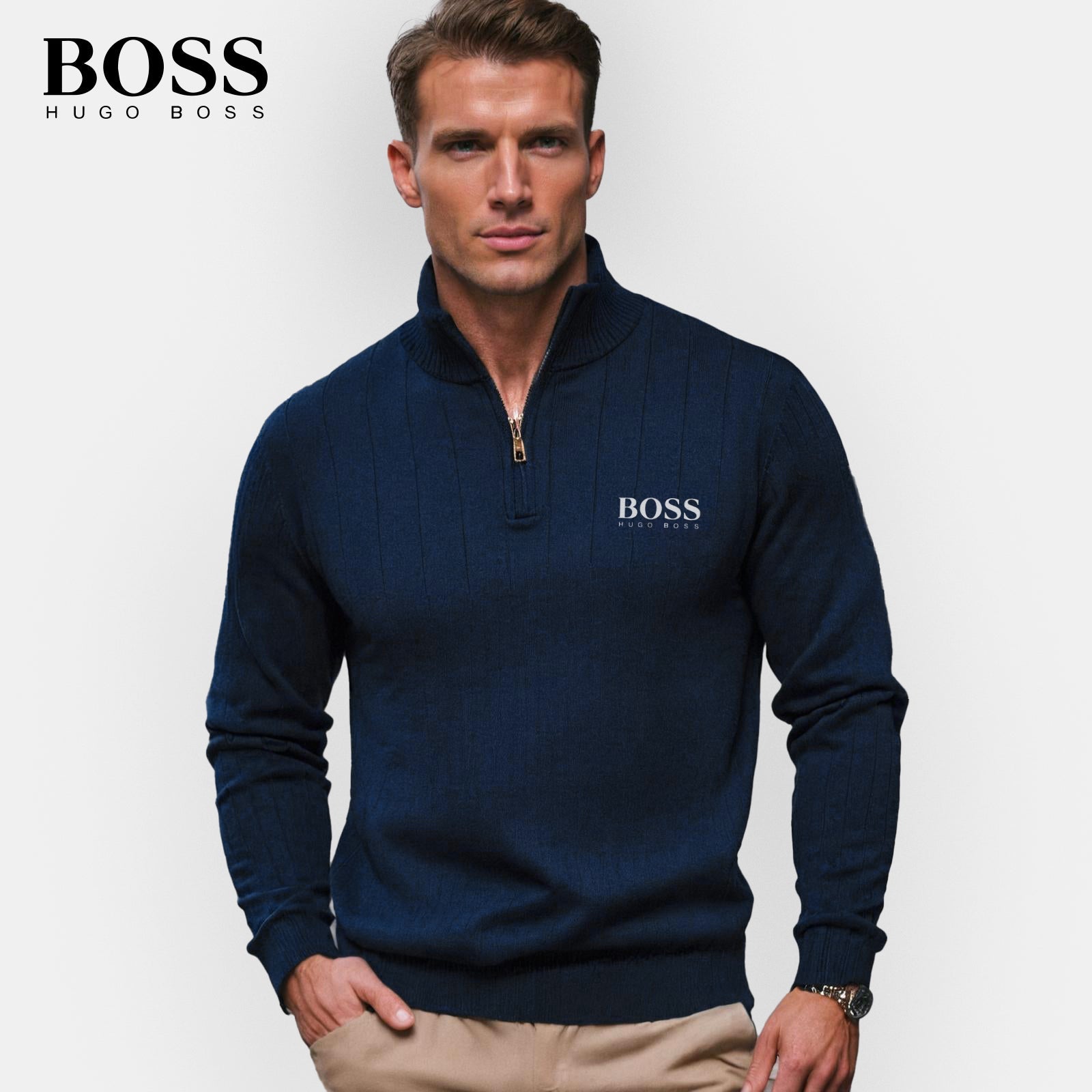 Maglione con zip (LIQUIDAZIONE)Parischarme