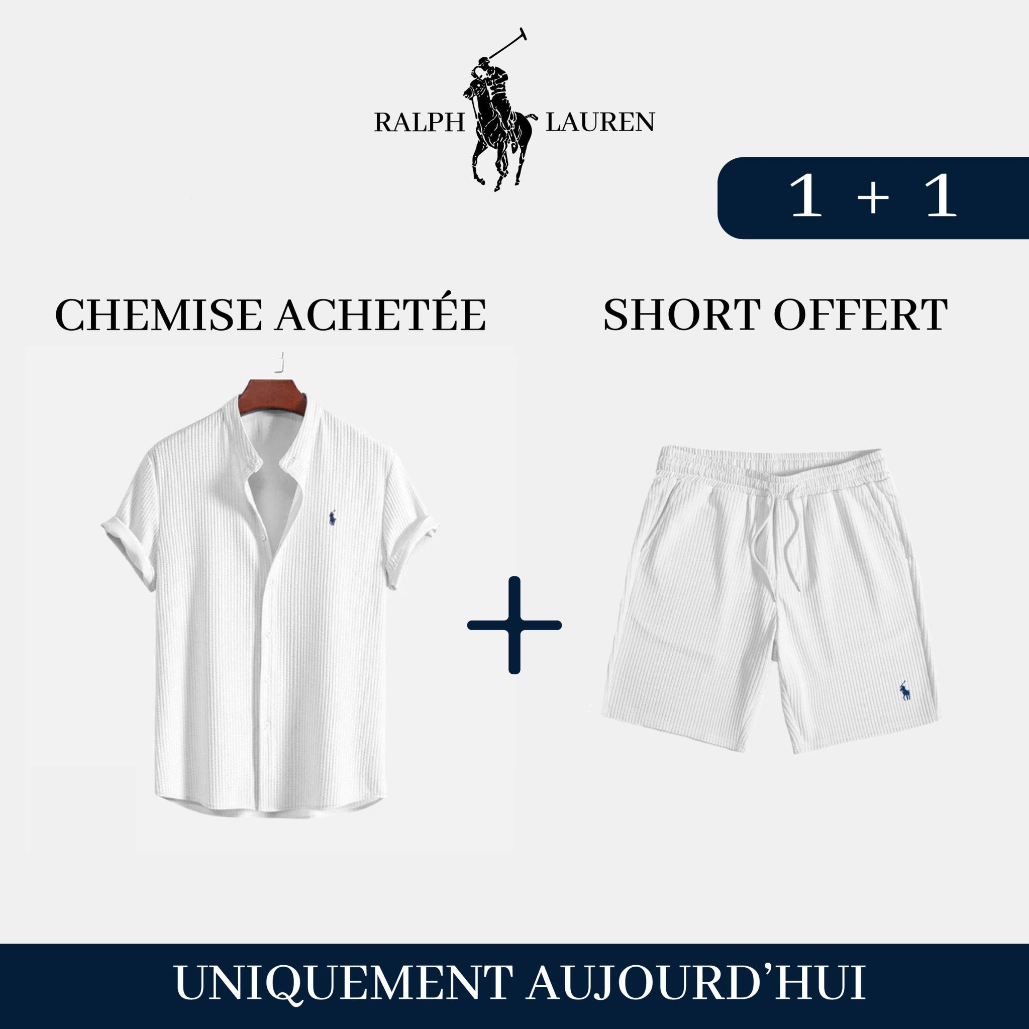 Pack Exclusif : Chemise Élégante + Short OffertParischarme