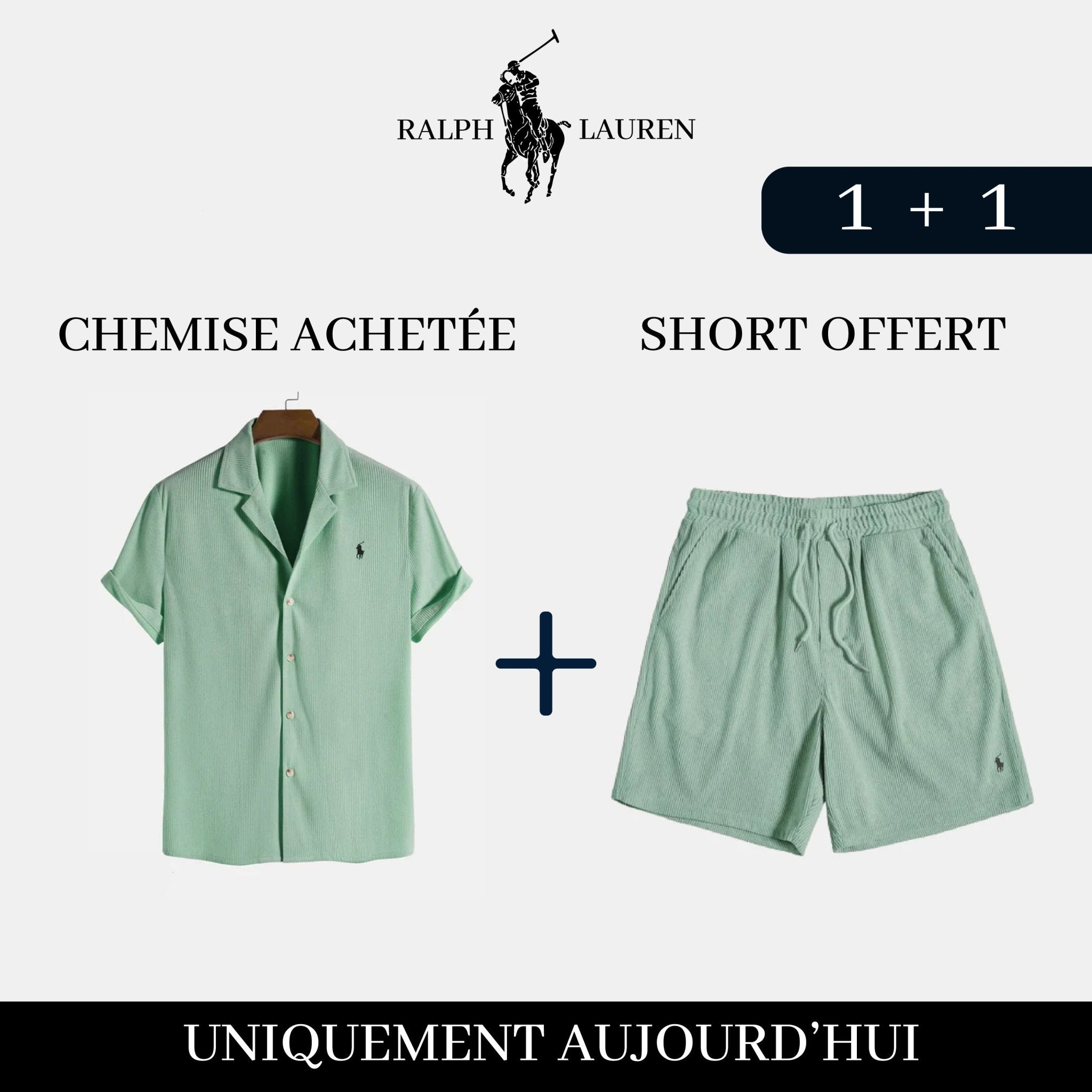 Pack Exclusif : Chemise Élégante + Short OffertParischarme