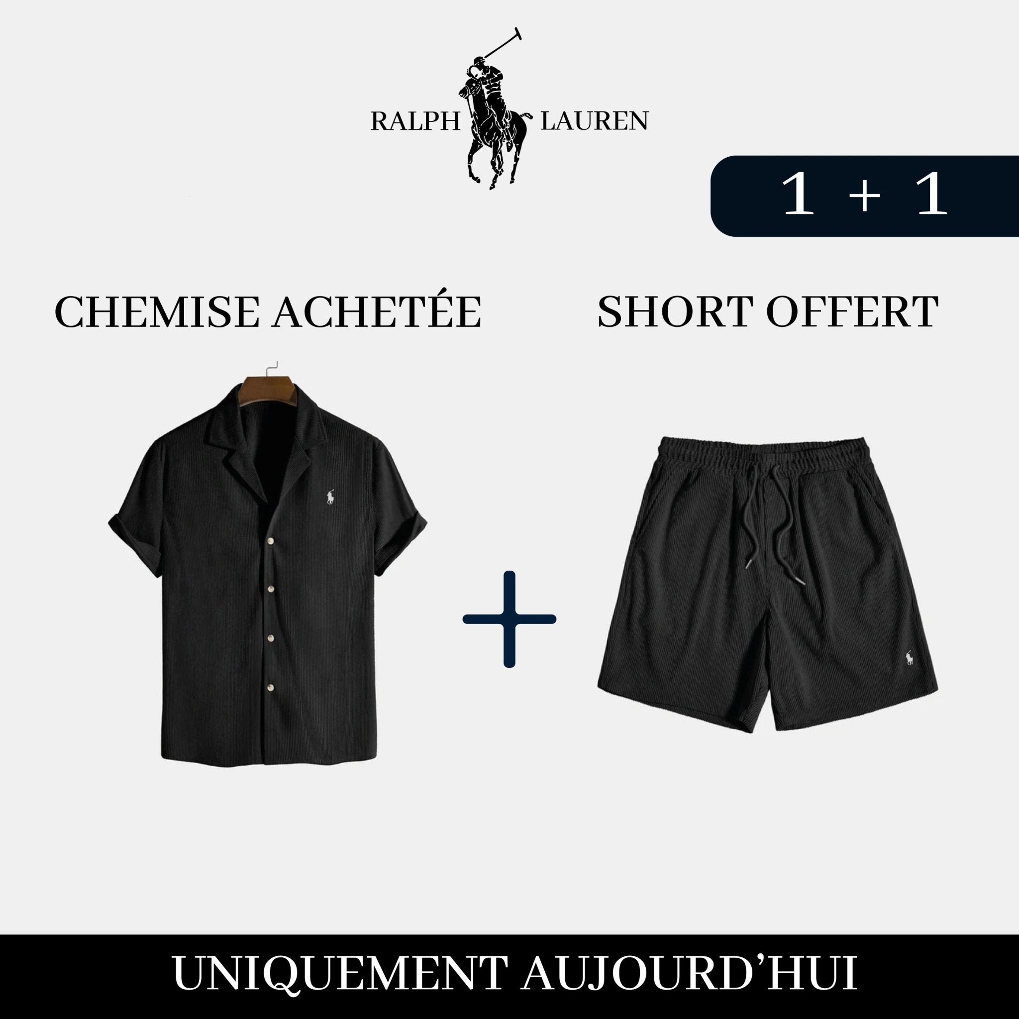 Pack Exclusif : Chemise Élégante + Short OffertParischarme