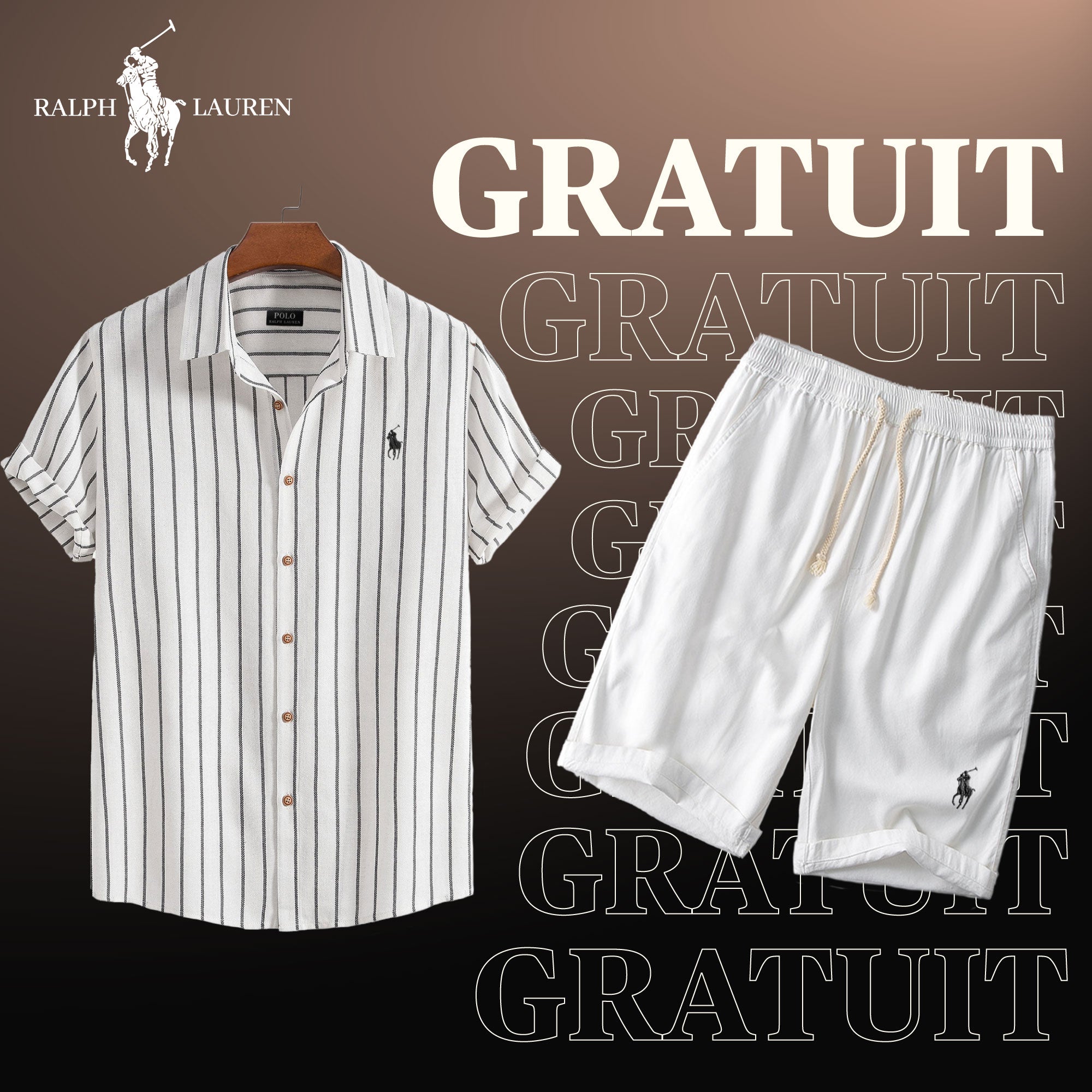 Pack R&L : Chemise Signature + Short OffertParischarme