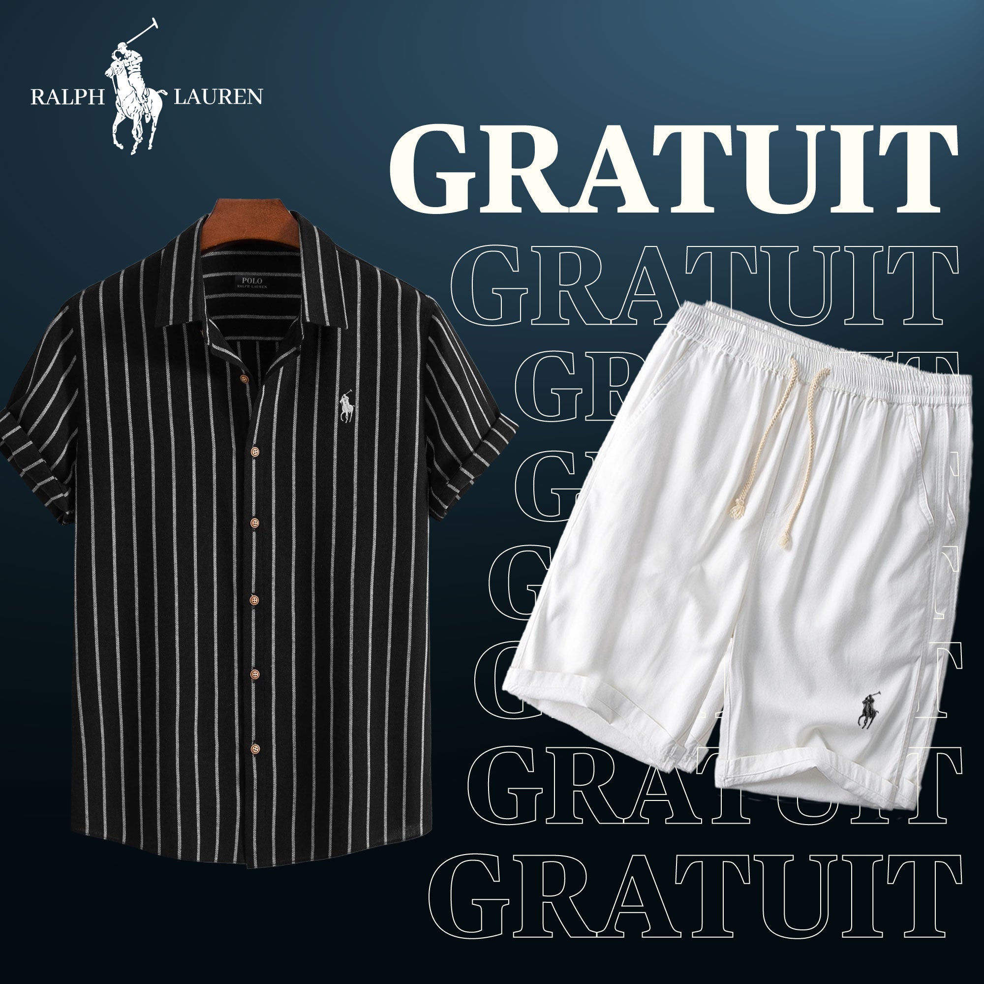 Pack R&L : Chemise Signature + Short OffertParischarme
