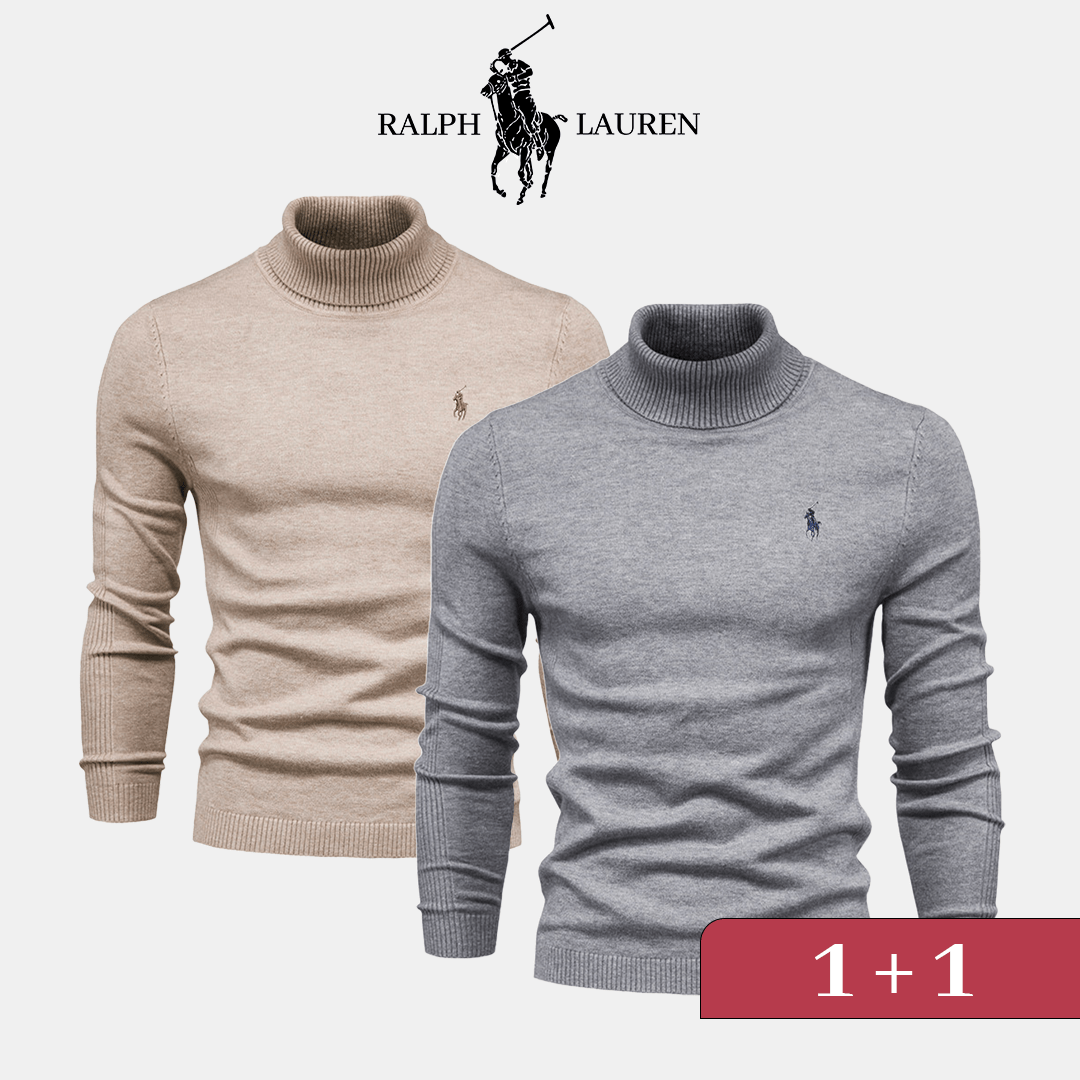 Pull Col Roulé R&L 1+1 (DÉSTOCKAGE)Parischarme