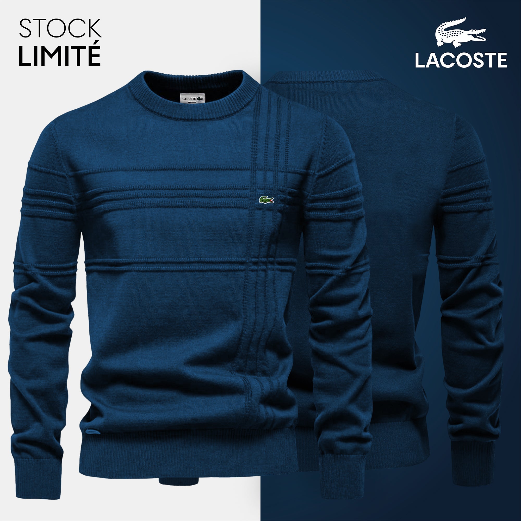 Pull Homme Texturé LC™ (DÉSTOCKAGE)Parischarme
