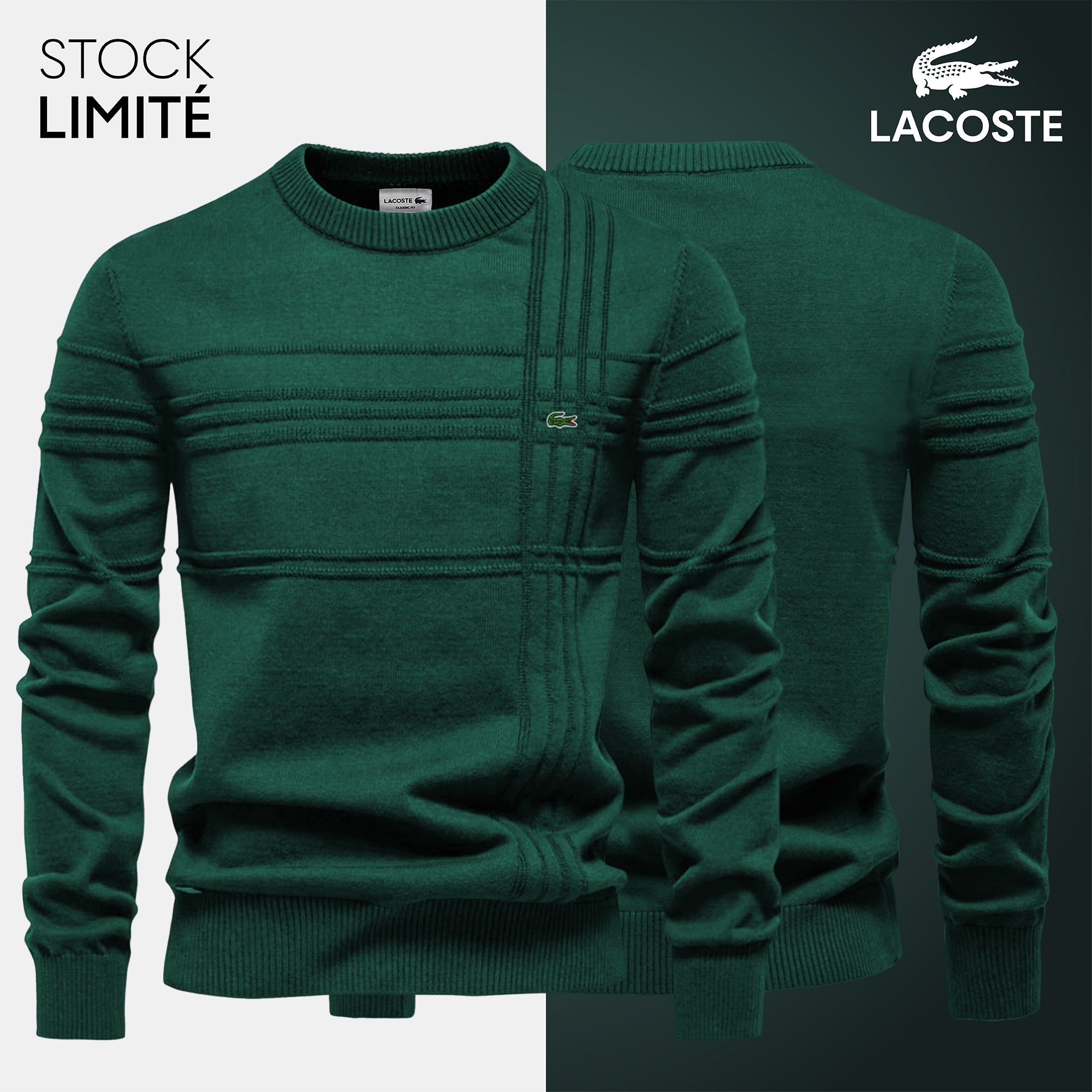 Pull Homme Texturé LC™ (DÉSTOCKAGE)Parischarme
