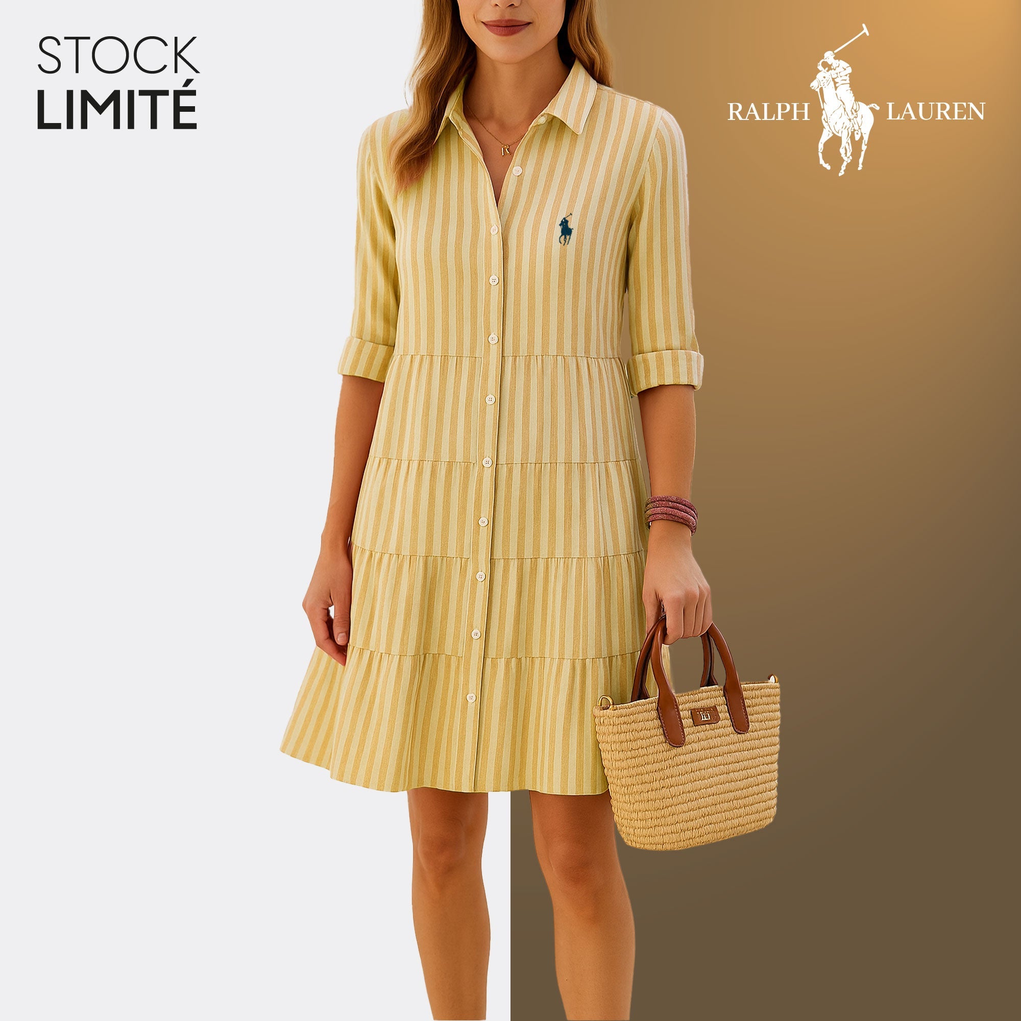 Robe Chemise Rayée – R&LParischarme